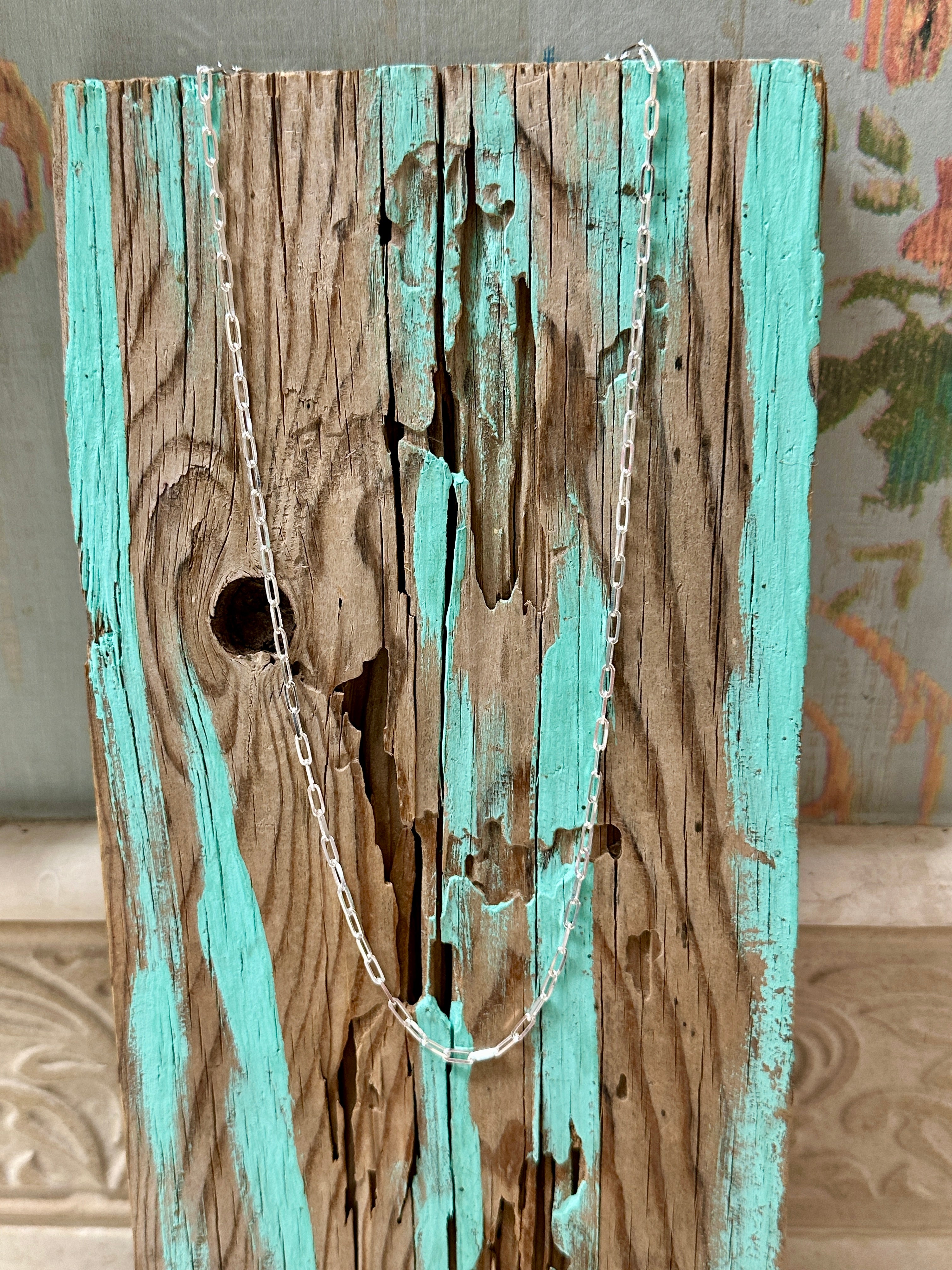 3mm Paperclip Chain 20” Necklace