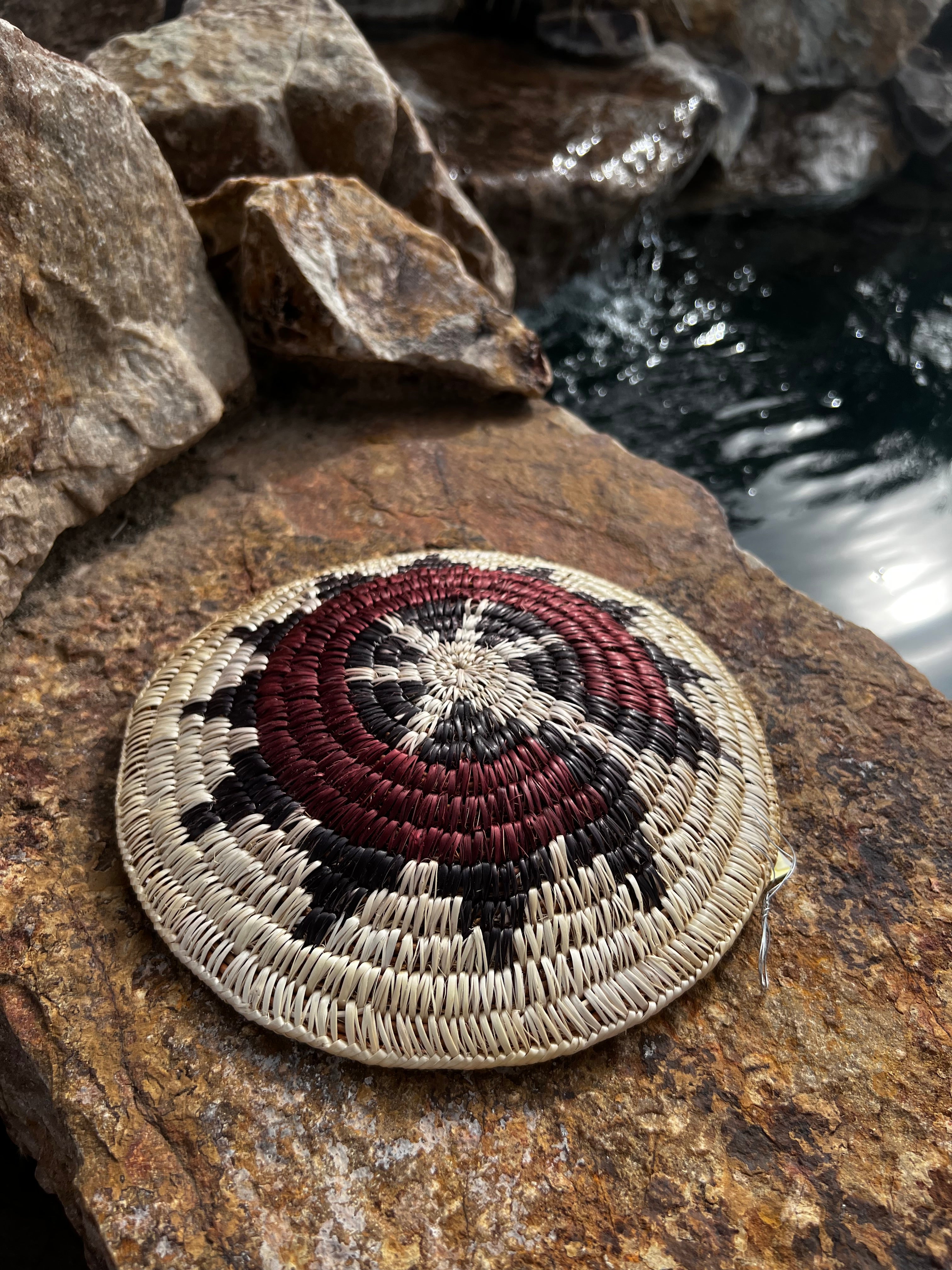 Old Pawn Handcrafted Woven Basket #2