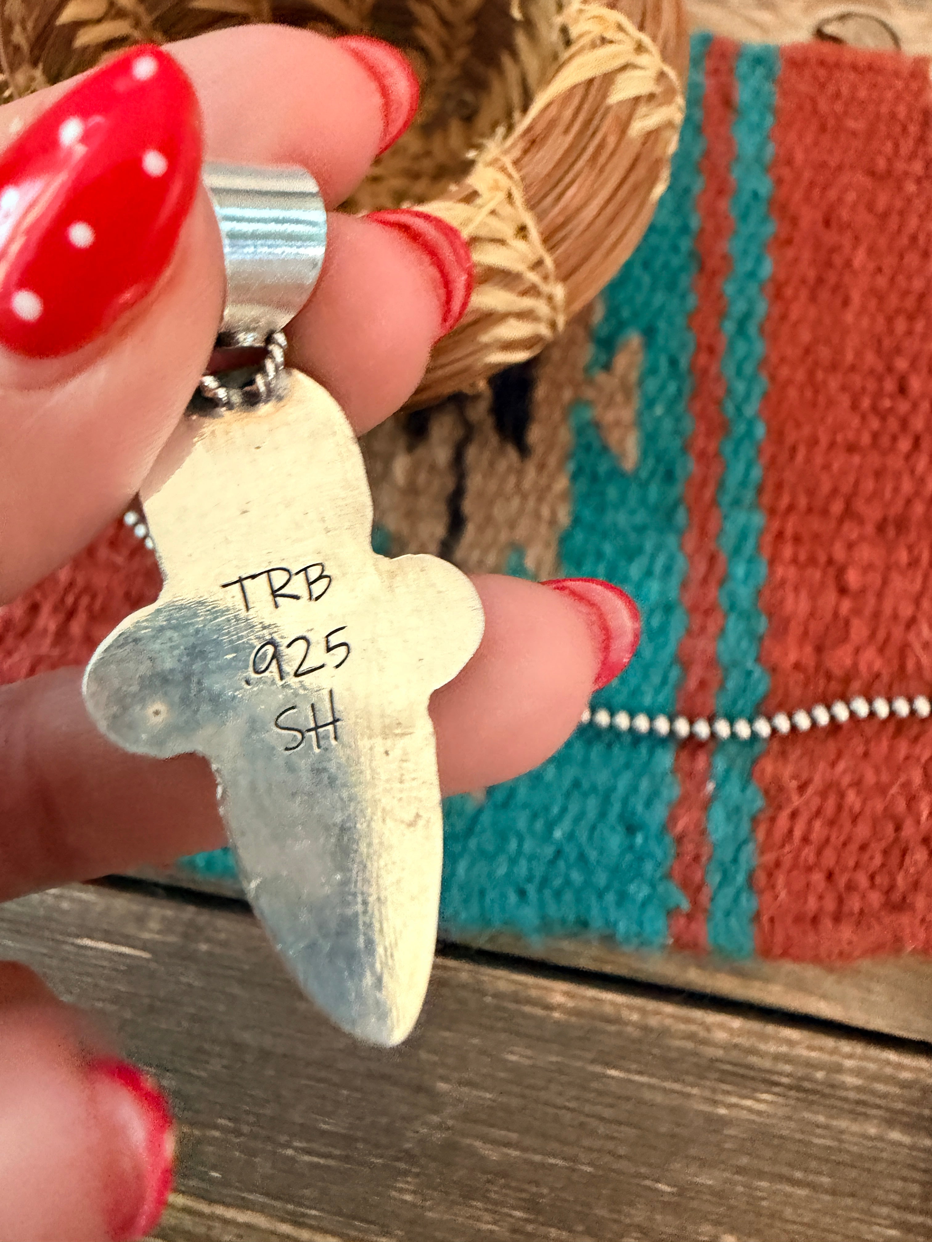 Handmade Sterling Silver & Multi Stone Pendant