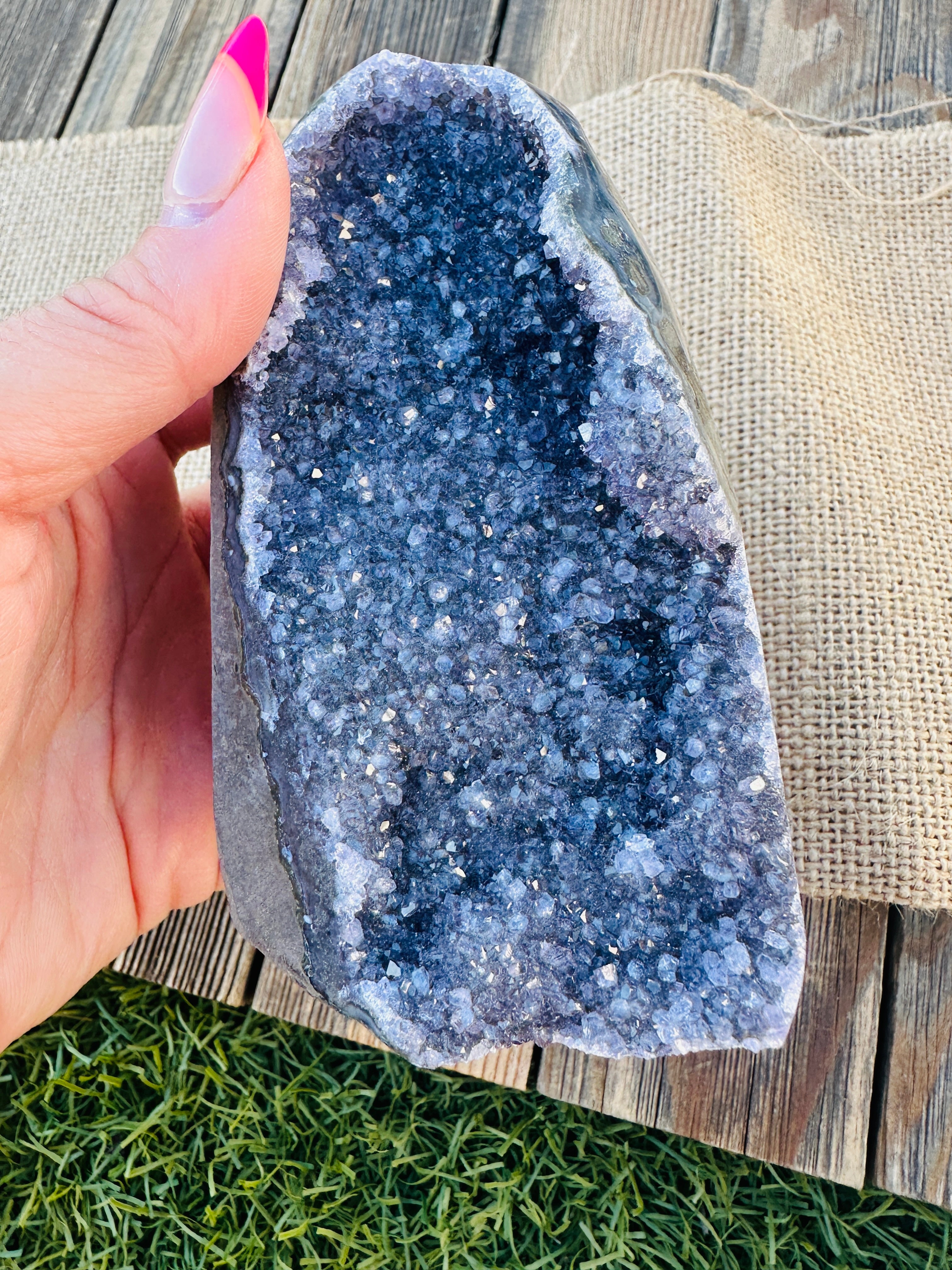 ✨ Nizhoni Crystals ✨ Amethyst Cathedral Geode