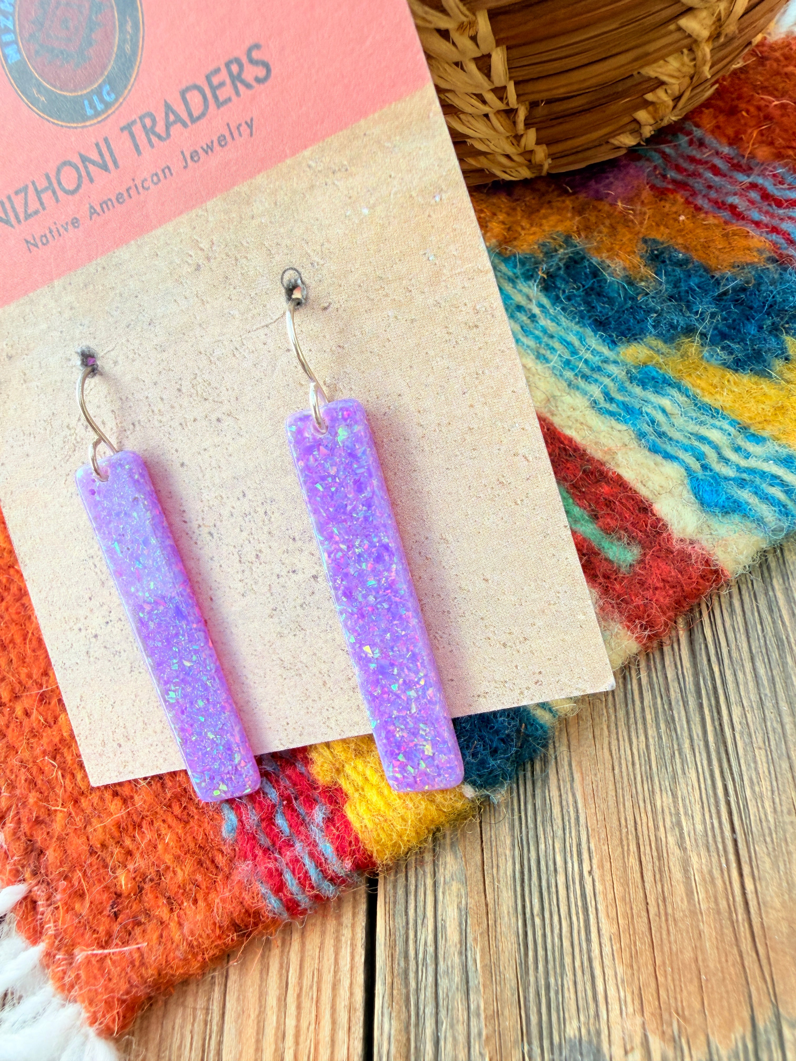 Handcrafted Sterling Silver & Dangle Earrings