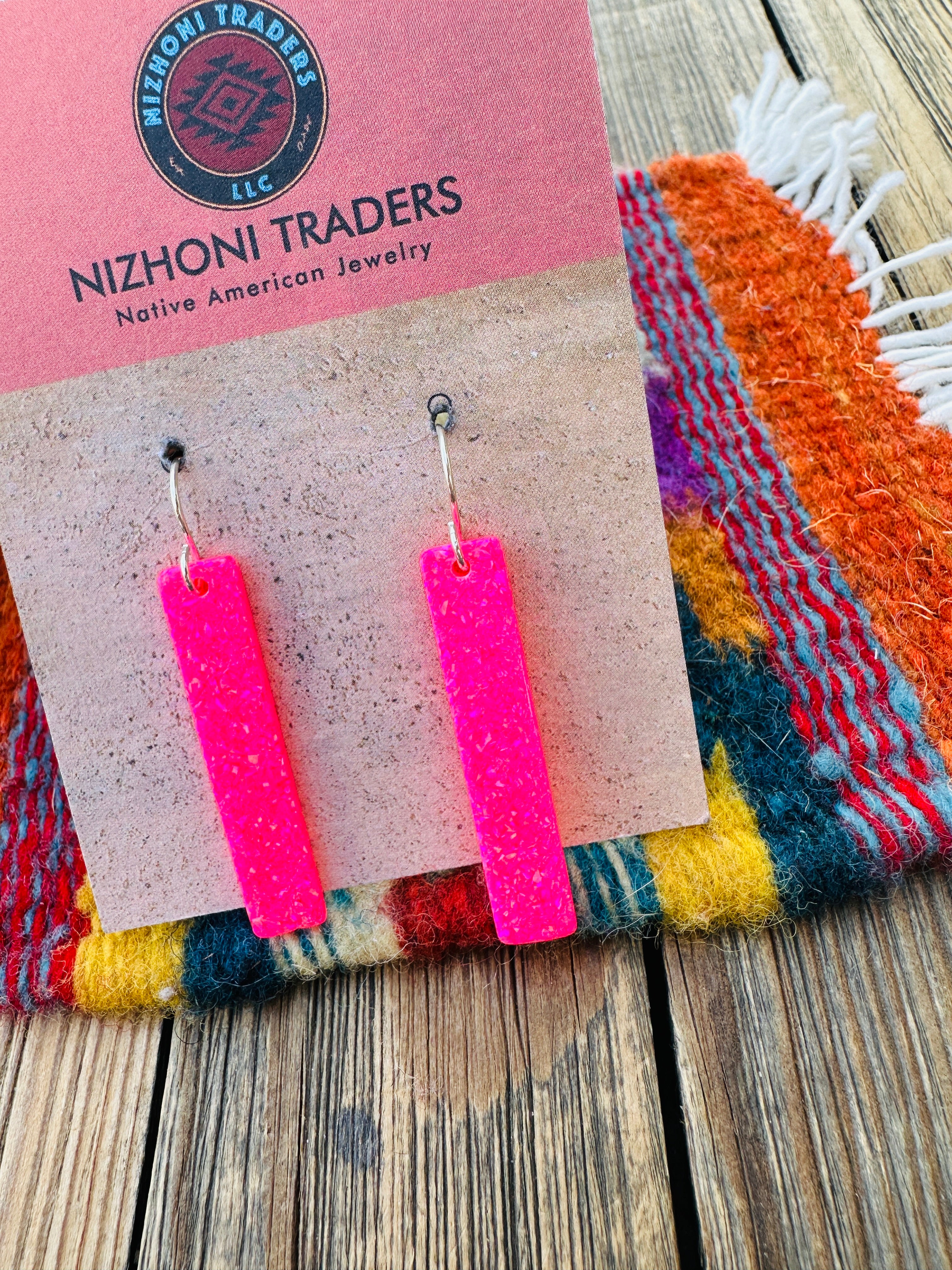 Handcrafted Sterling Silver & Dangle Earrings