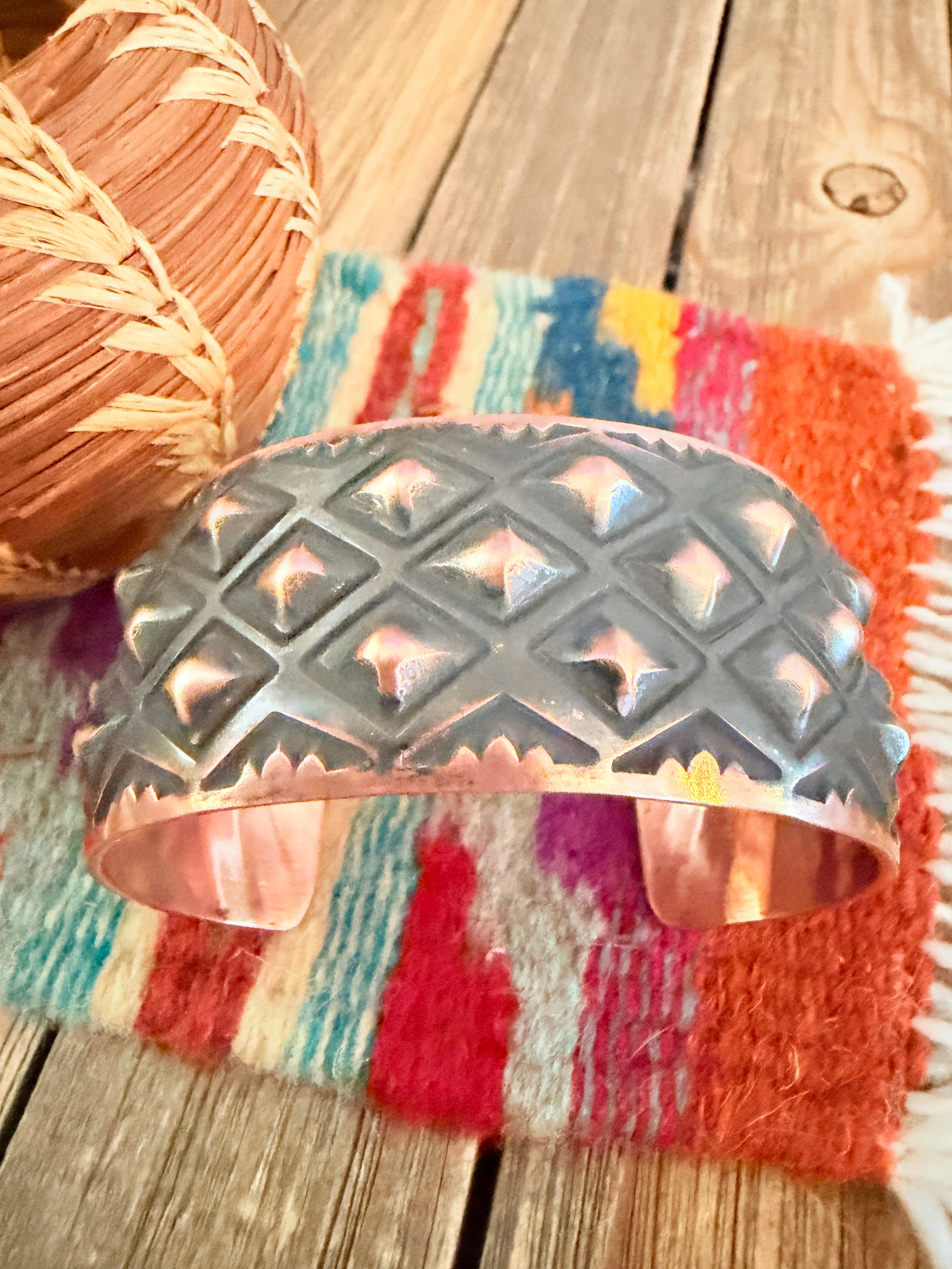 Handcrafted Copper Cuff Bracelet Jake Tahe