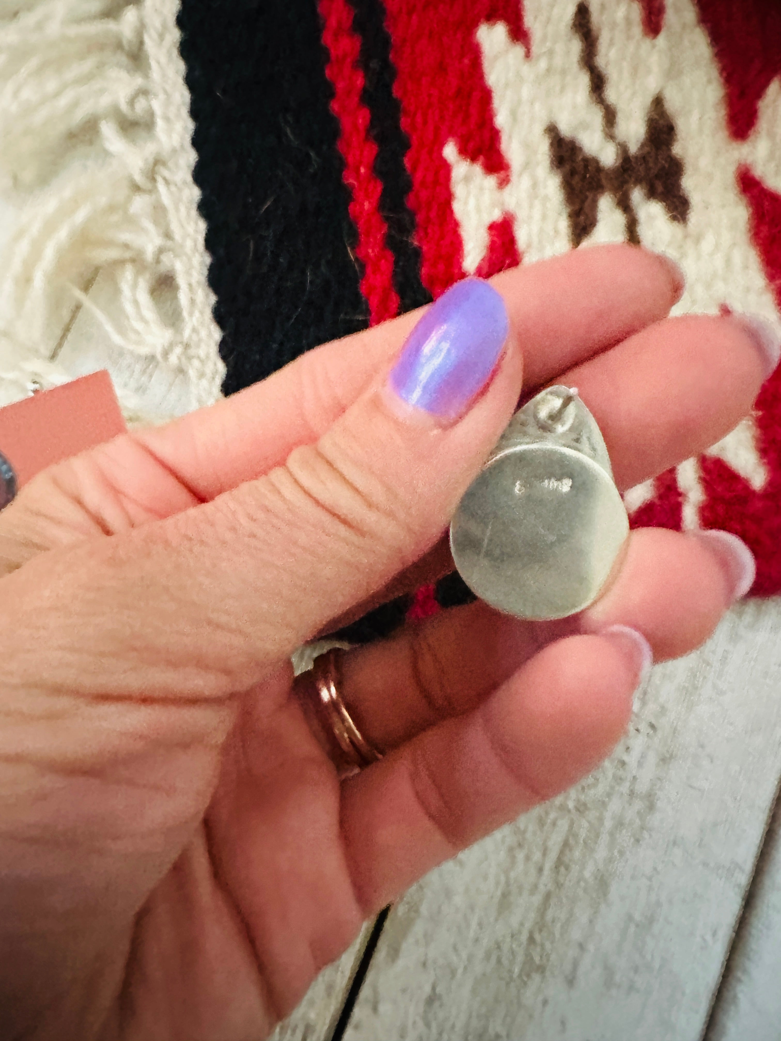 Handcrafted Sterling Silver & Multi Stone Spice Post Earrings