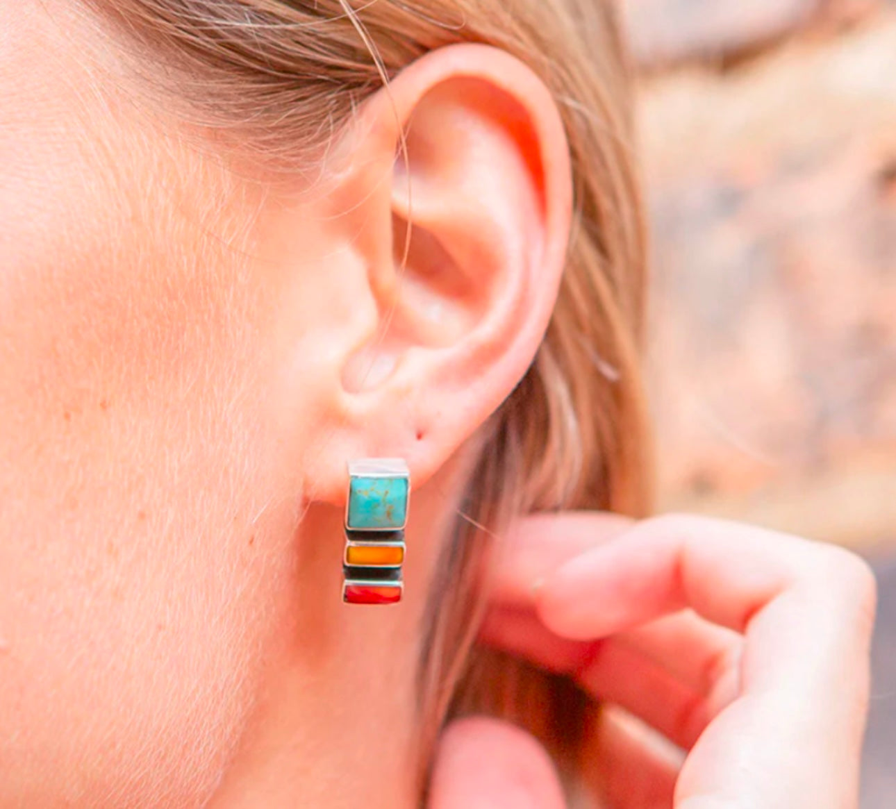 Tejano Mosaic Earrings