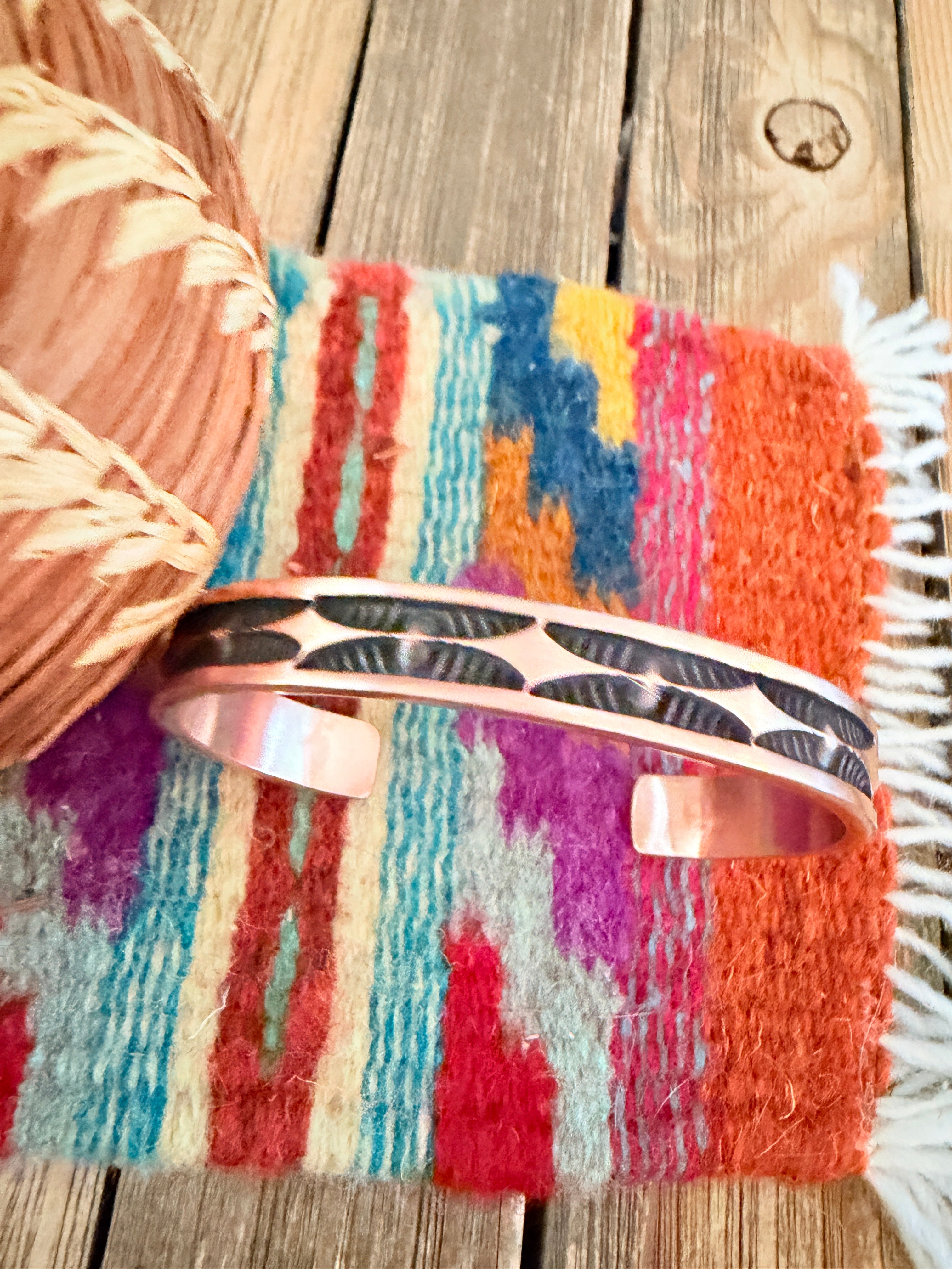 Handcrafted Copper Cuff Bracelet Jake Tahe