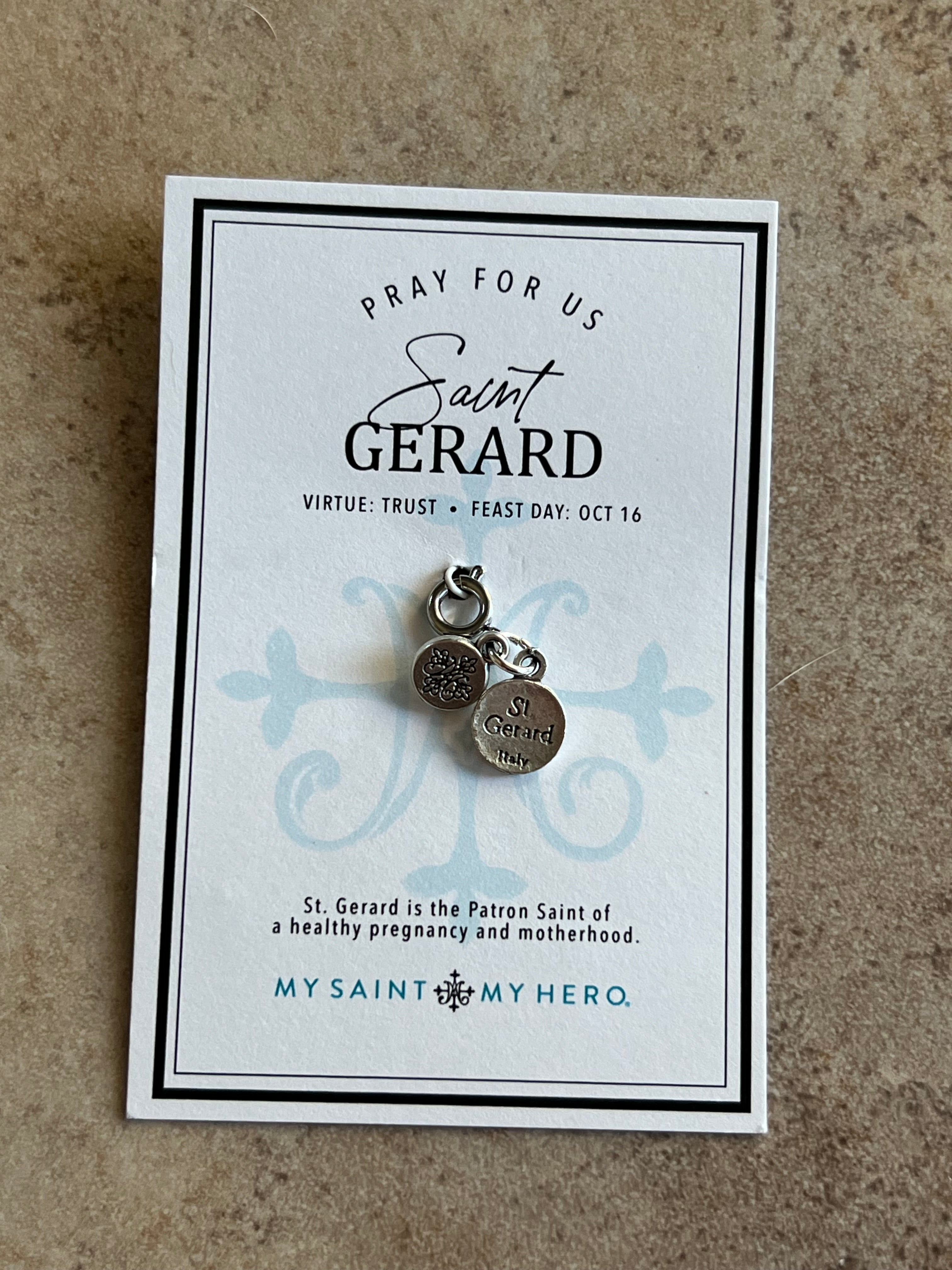 Saint Gerard Medal Charm
