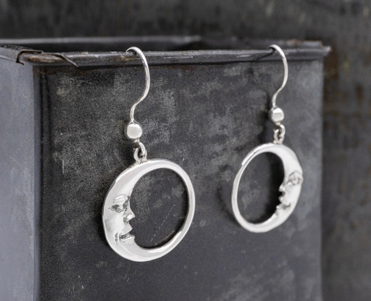 Man On The Moon Earrings