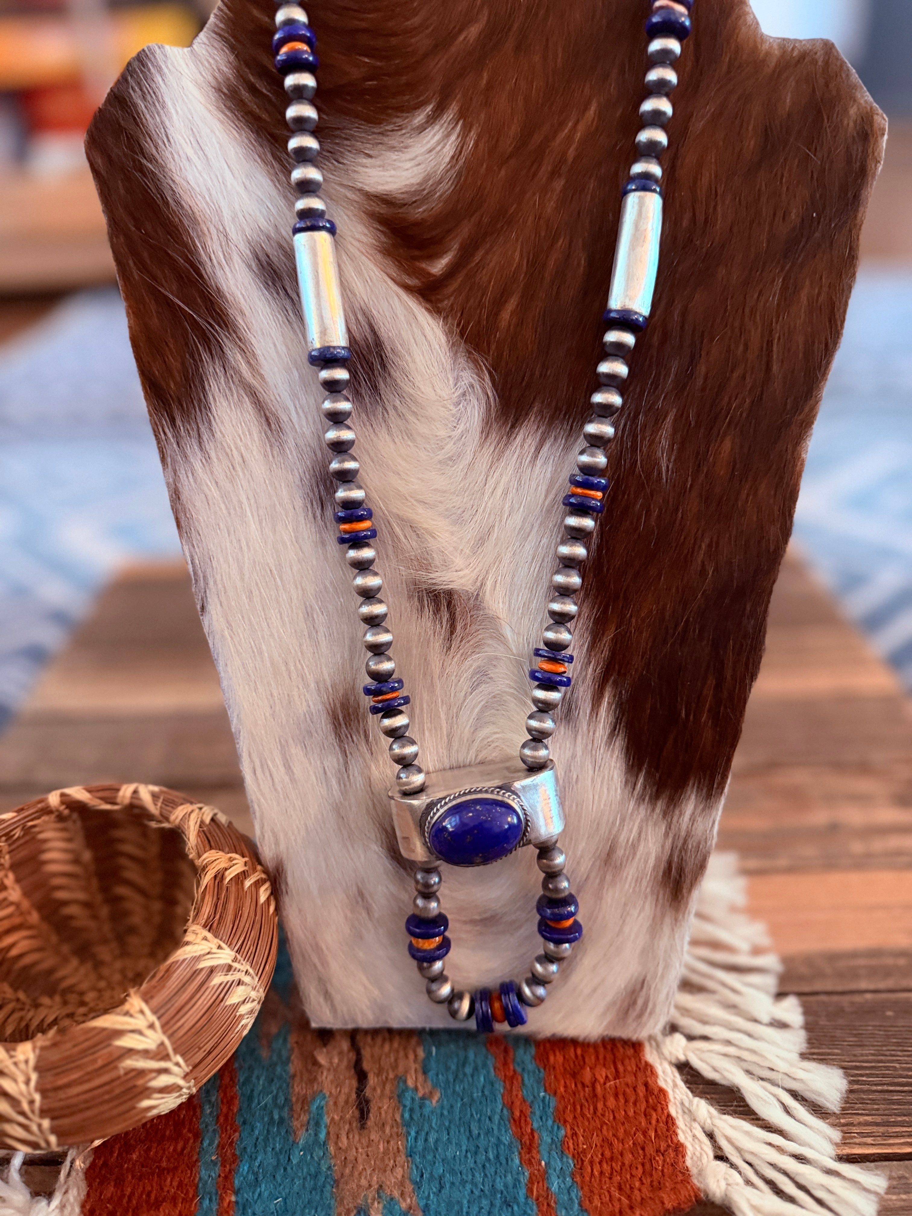 Calee JEWELRY BEAD NECKLACE キャリー　真鍮×シルバー 5DCD381D-B2E1-4E81-AFA7-
