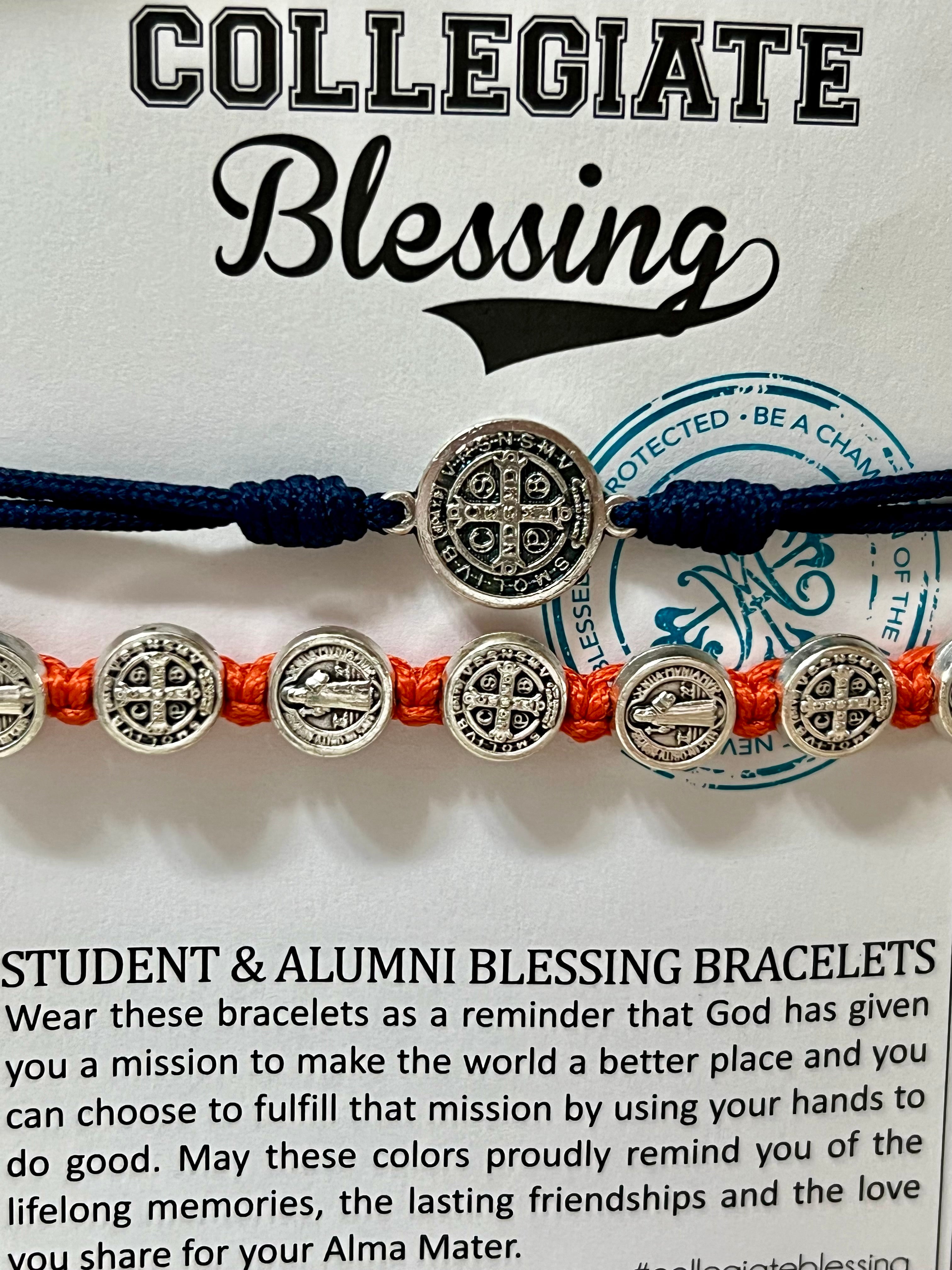 Student & Alumni Blessing Bracelet- Red & Blue