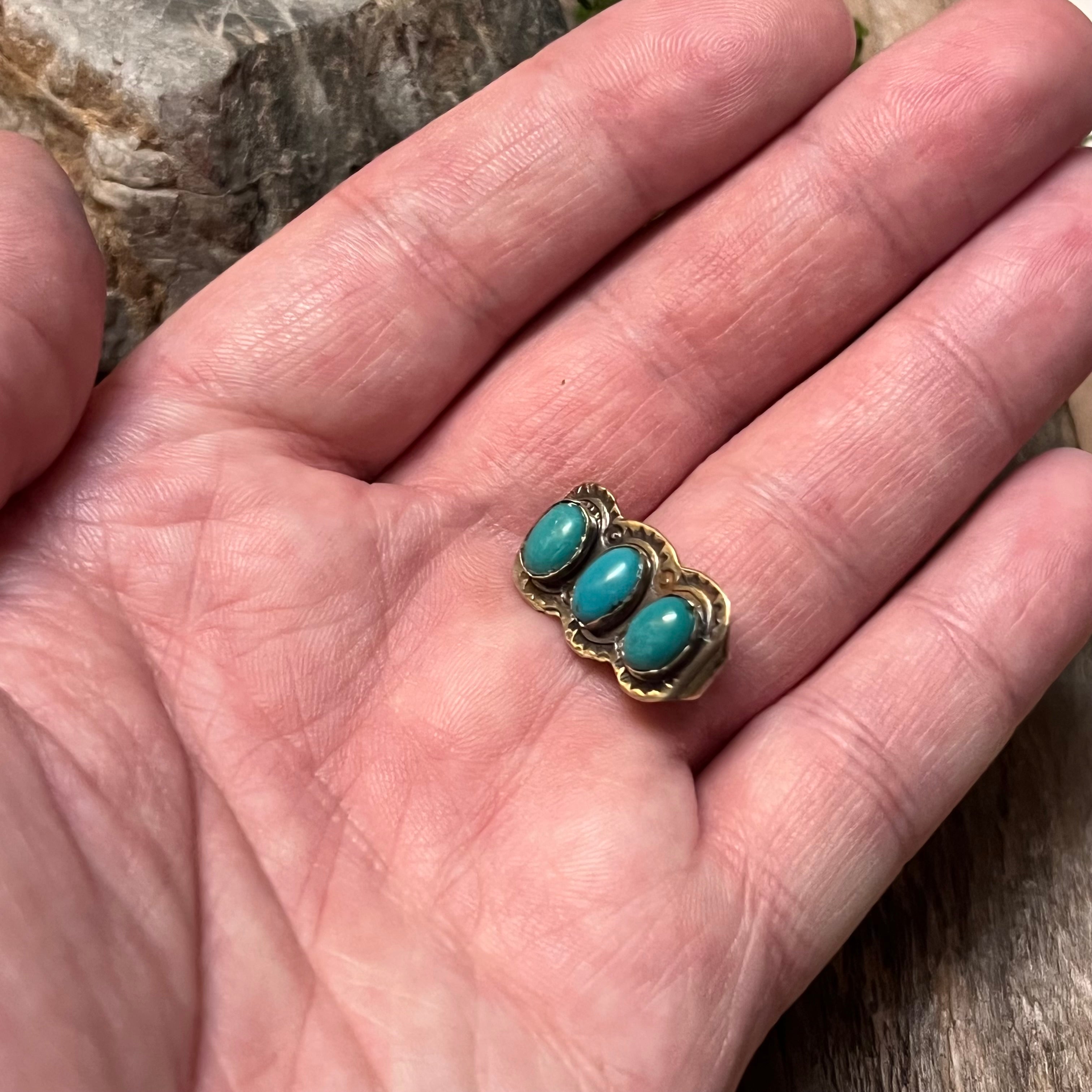 Handmade Turquoise & Sterling Silver Watch Charm