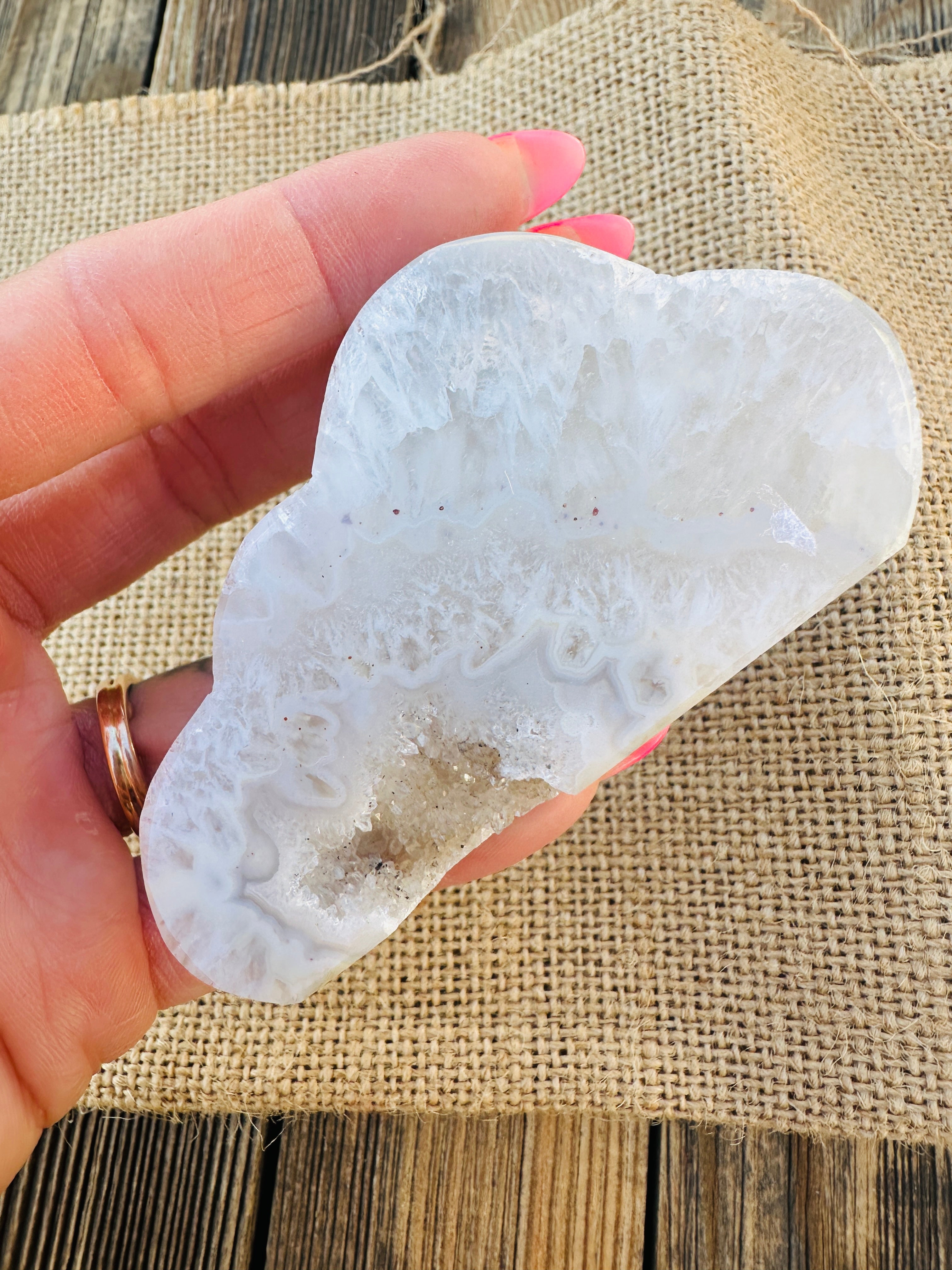 ✨ Nizhoni Crystals ✨ Polished Agate Cloud