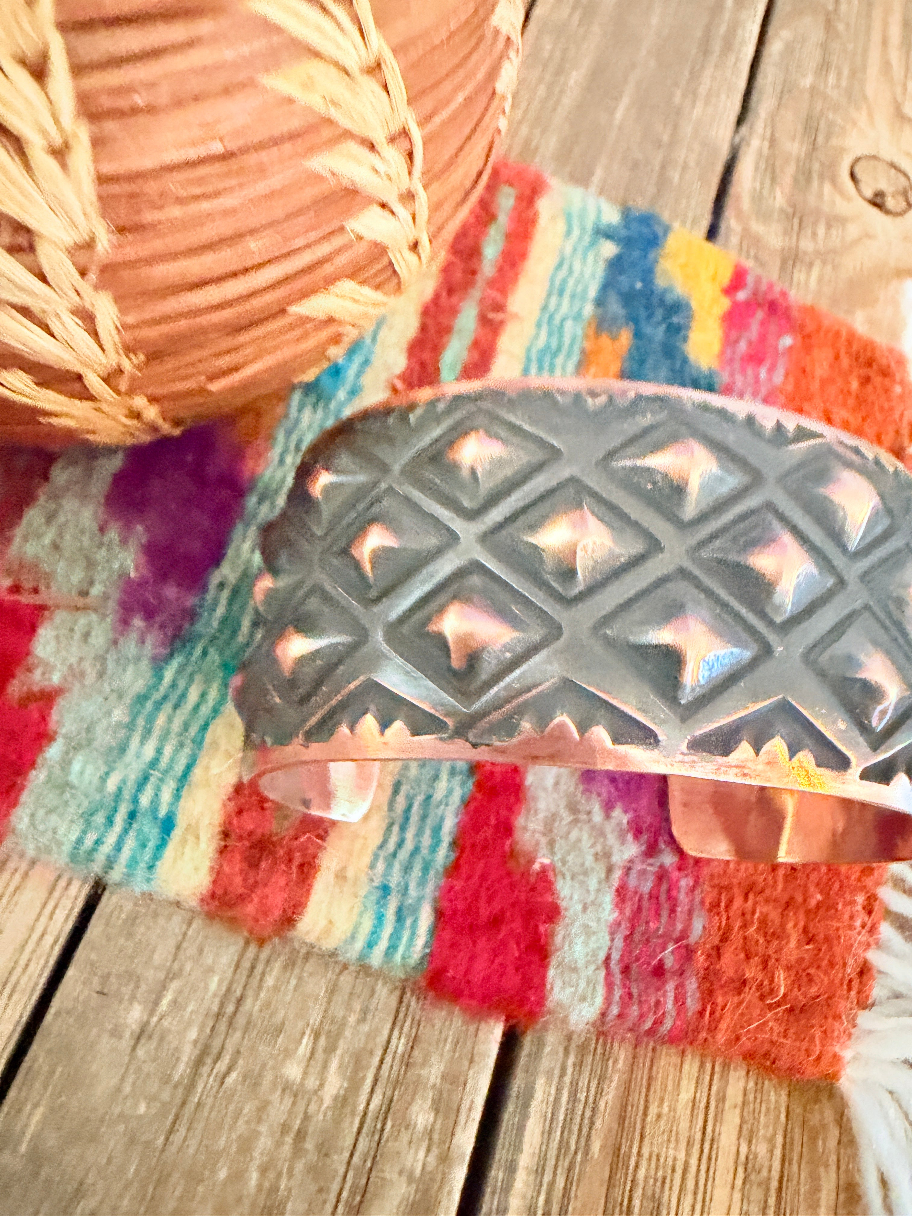 Handcrafted Copper Cuff Bracelet Jake Tahe