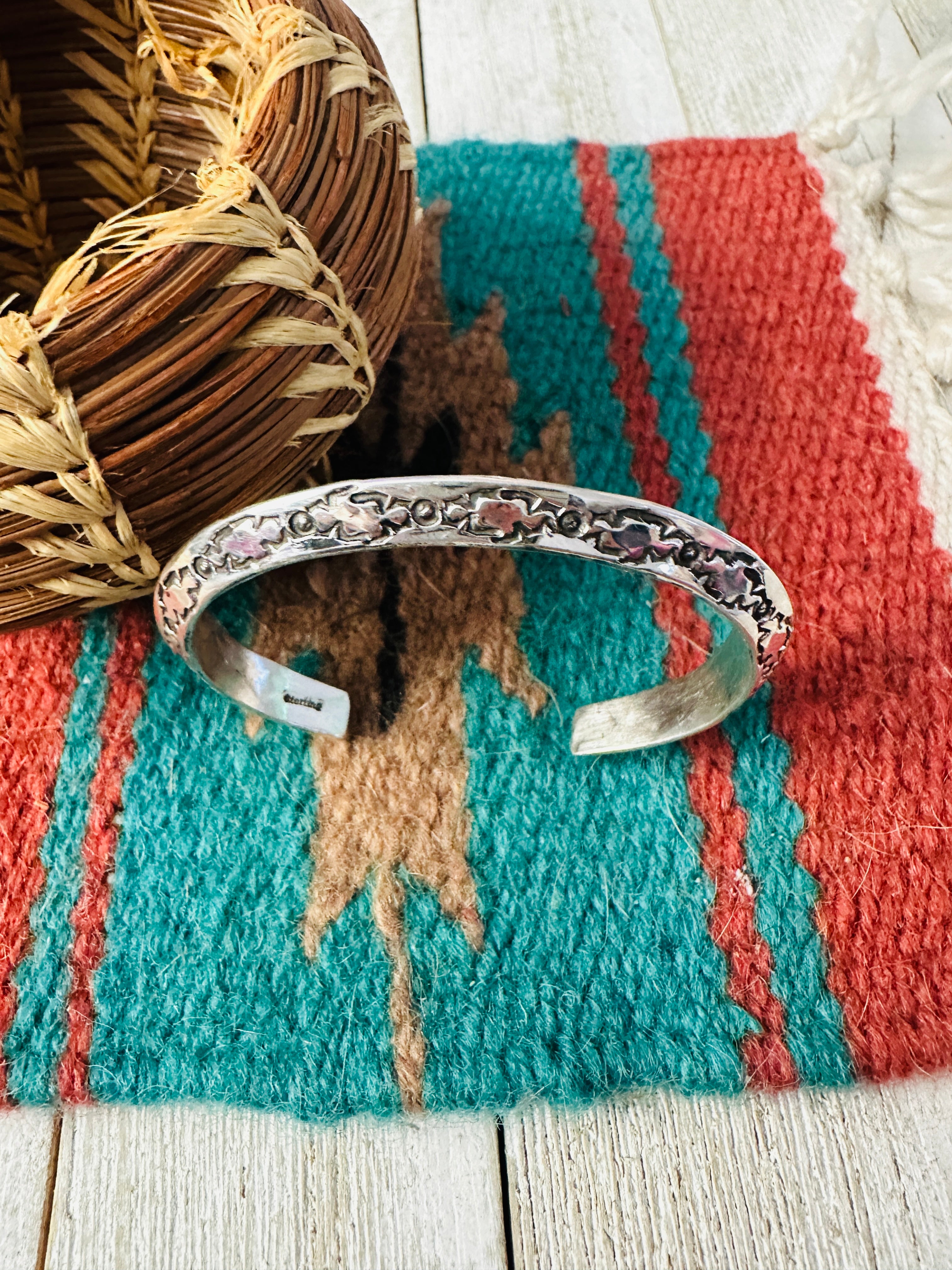 Handcrafted Sterling Silver Cuff Bracelet