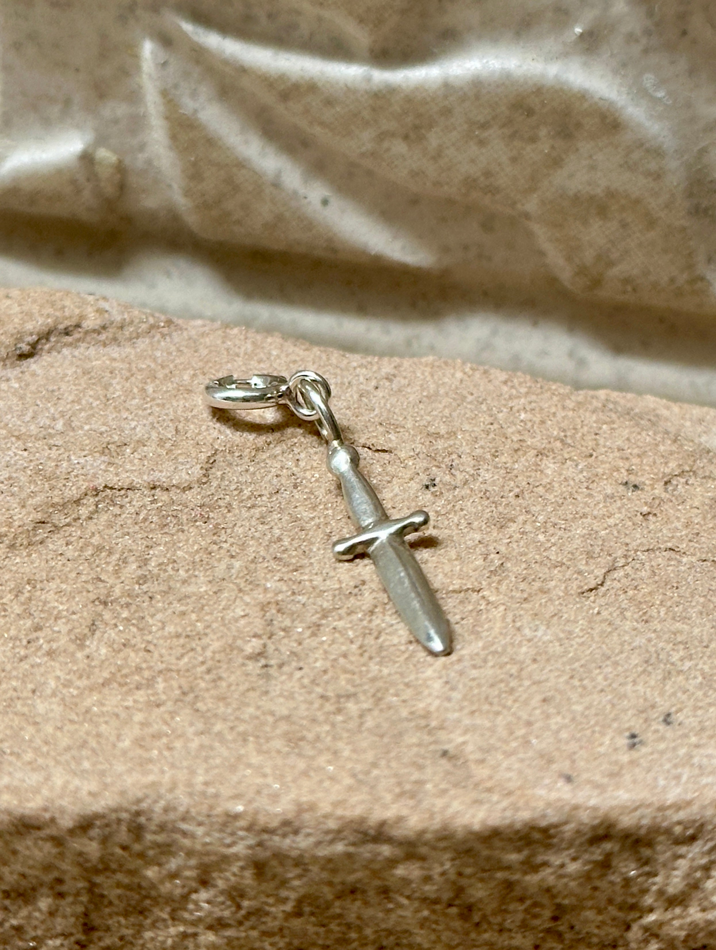 Sterling Silver Knife Charm