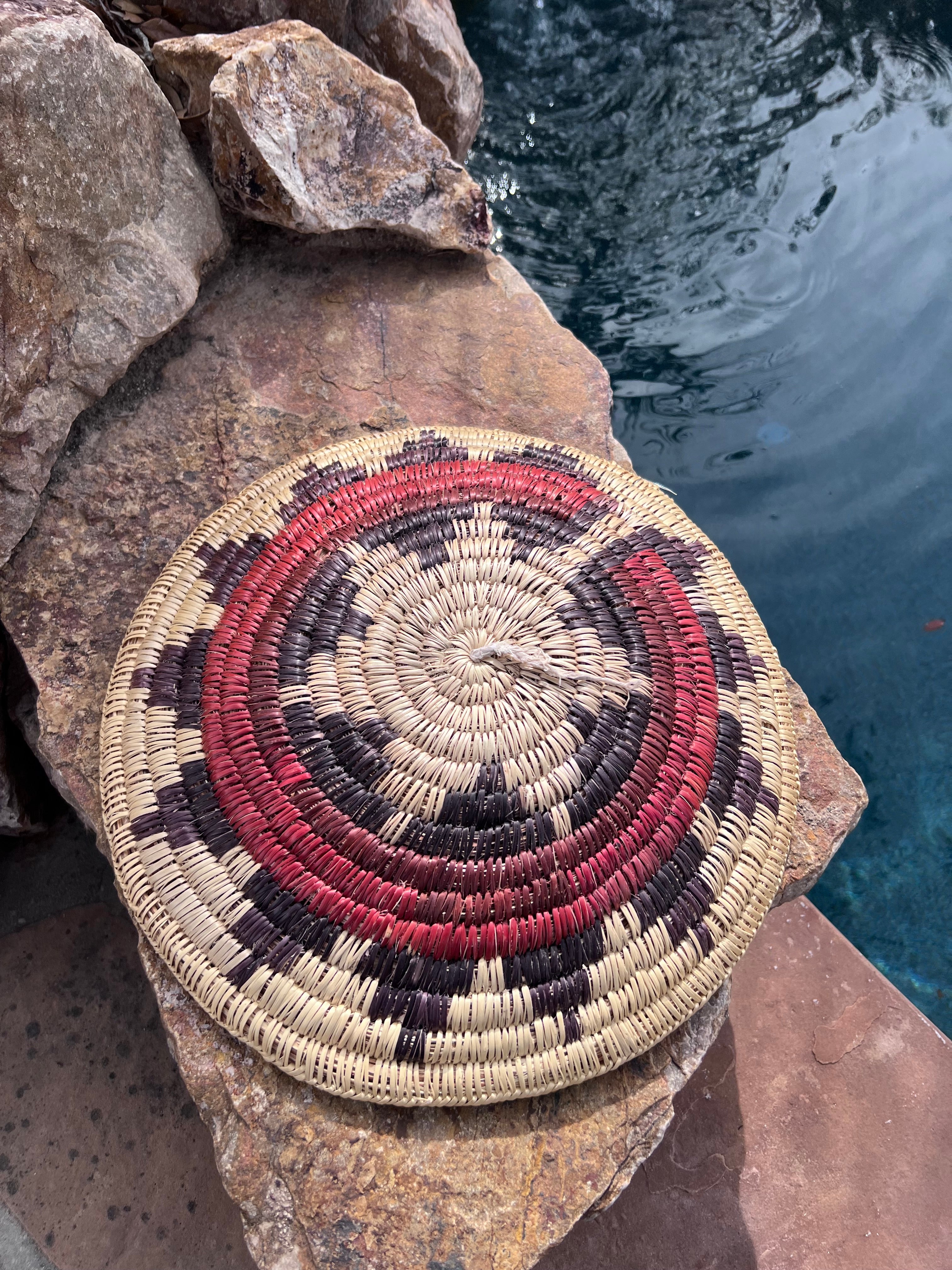 Old Pawn Handcrafted Woven Basket #15