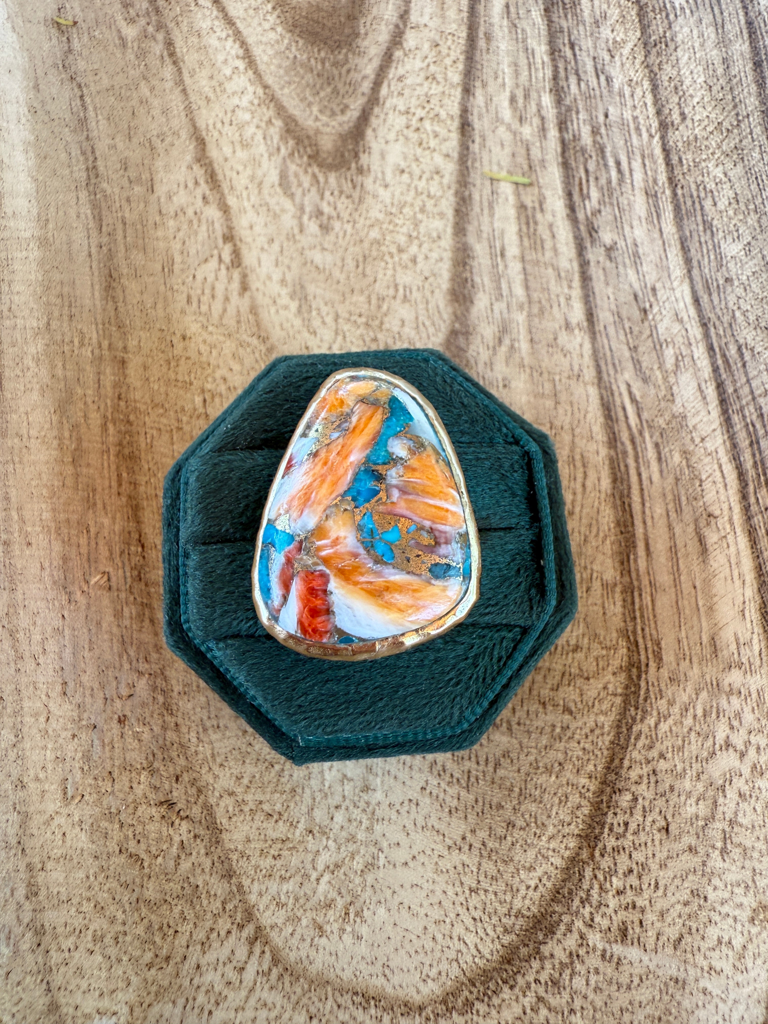 “The Golden Collection” SPICE Handmade Gold Plated Ring