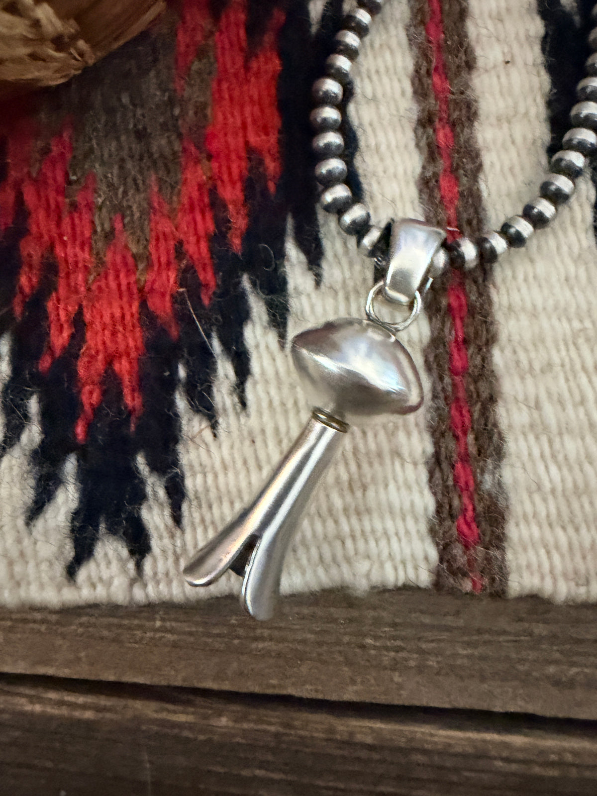 Handcrafted Sterling Silver Blossom Pendant