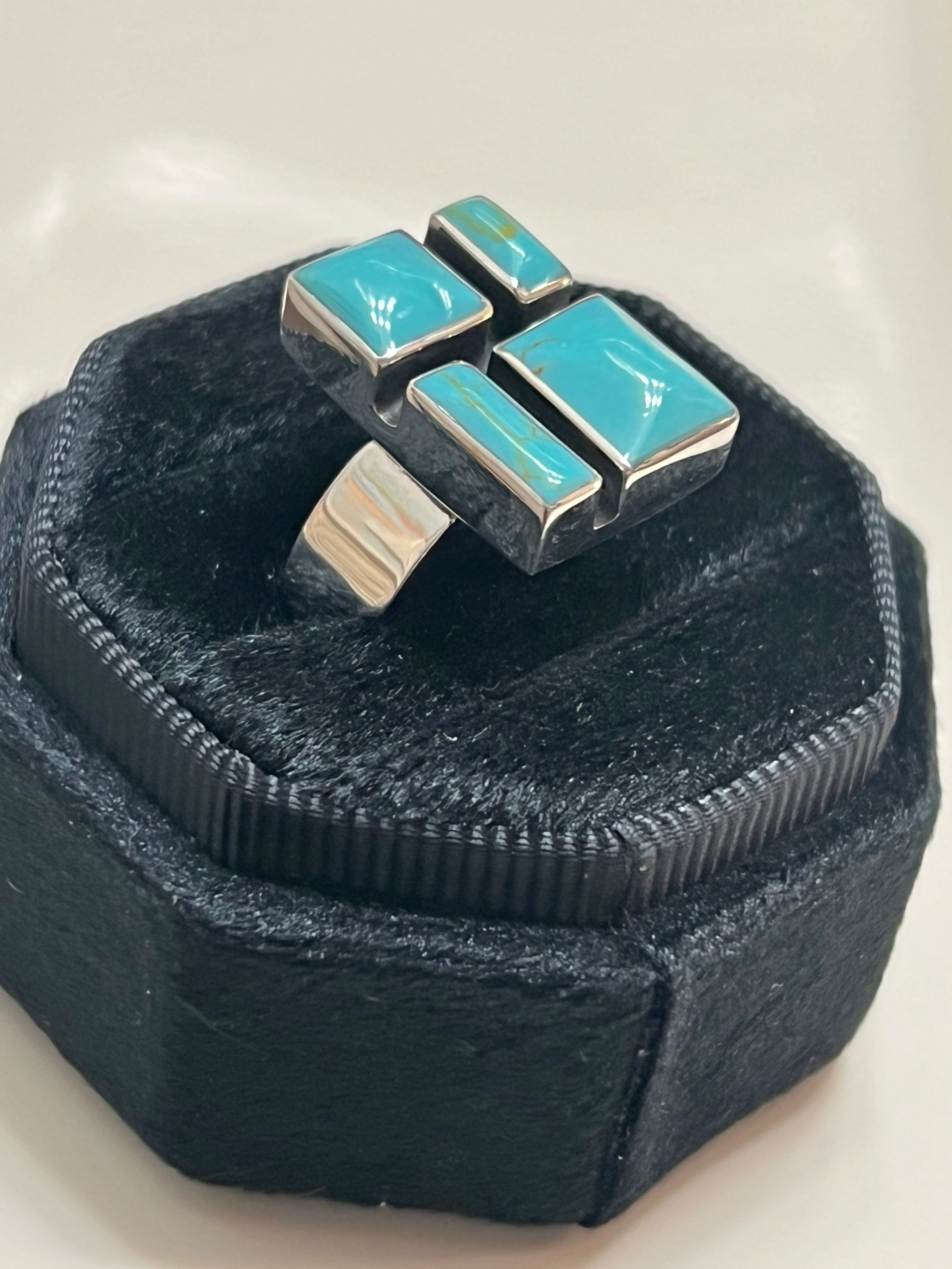 Turquoise Mosaic Ring