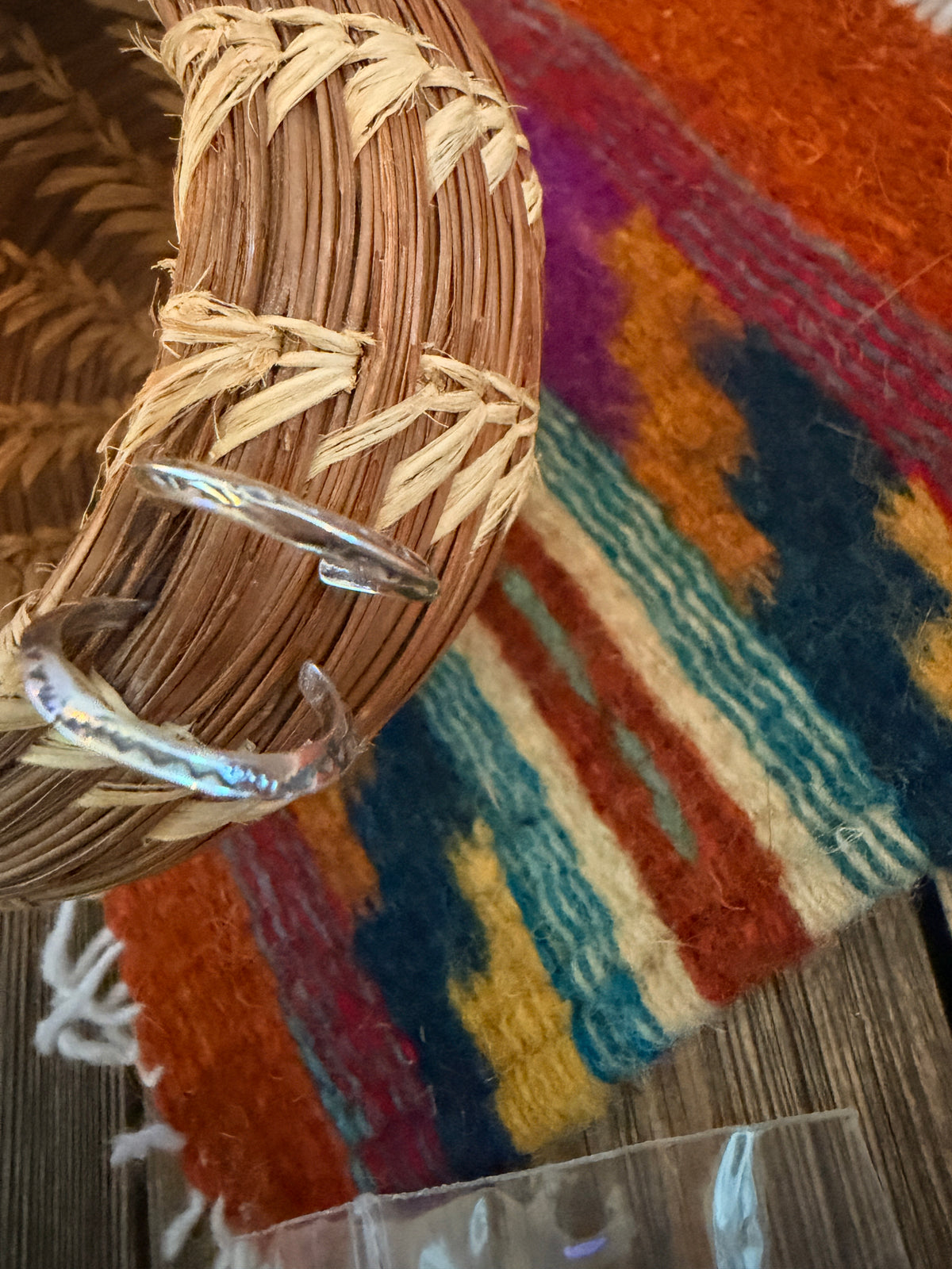 Handcrafted Sterling Silver Hoop Earrings