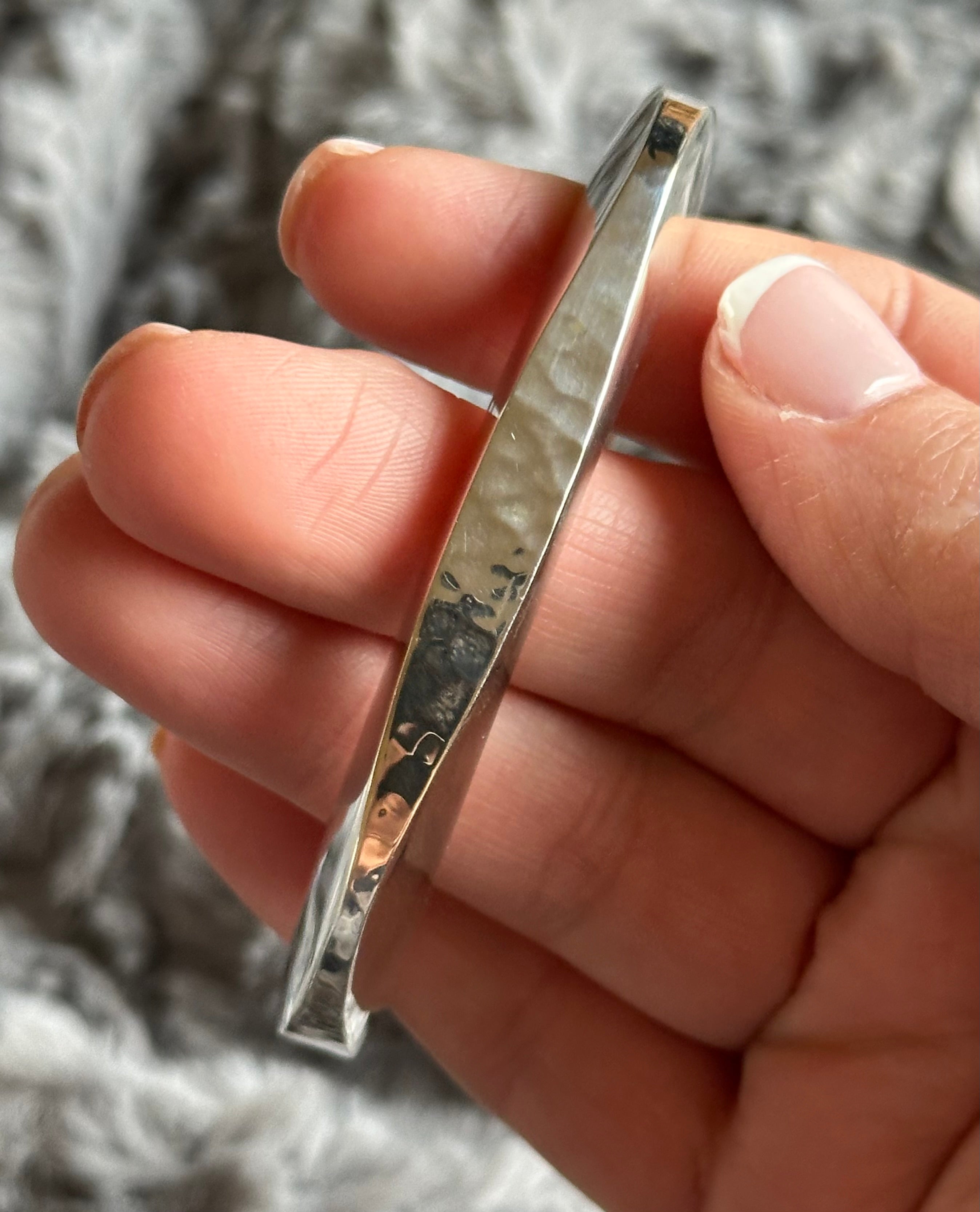 Heavy Cuadrado Bangle