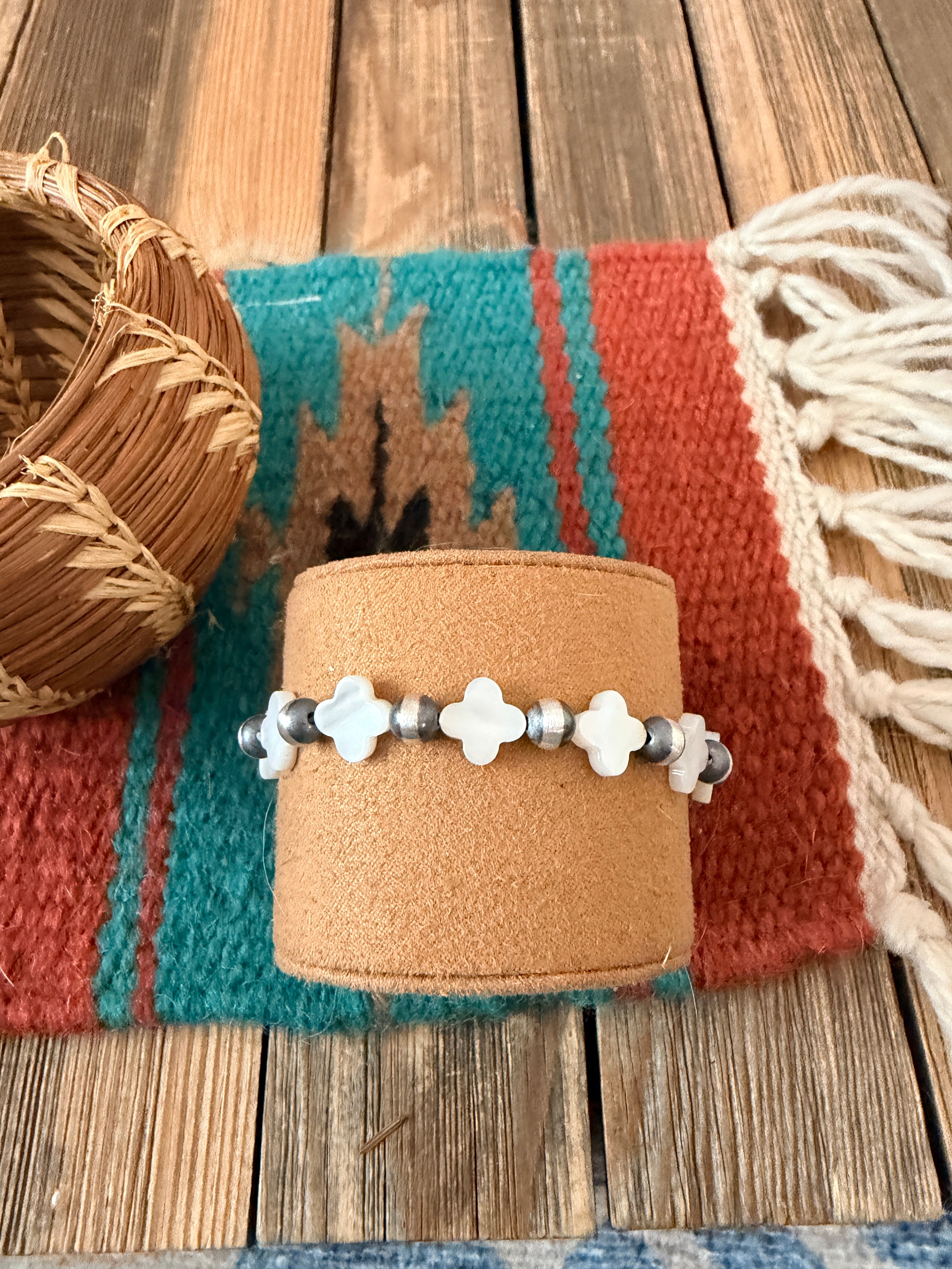 Handcrafted Sterling Silver & Turquoise Cuff Bracelet