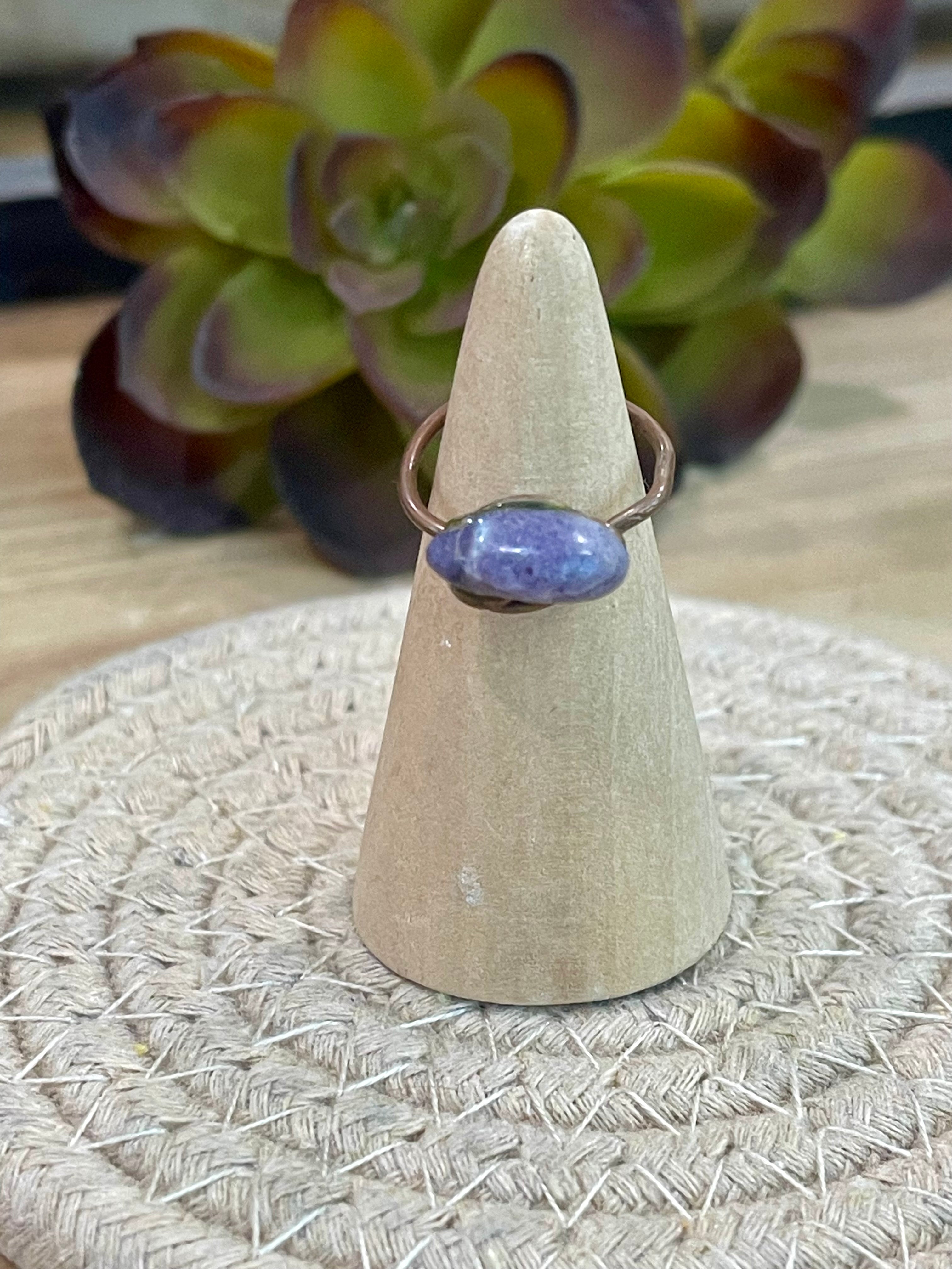 Vintage Handmade Copper Ring Sz 5