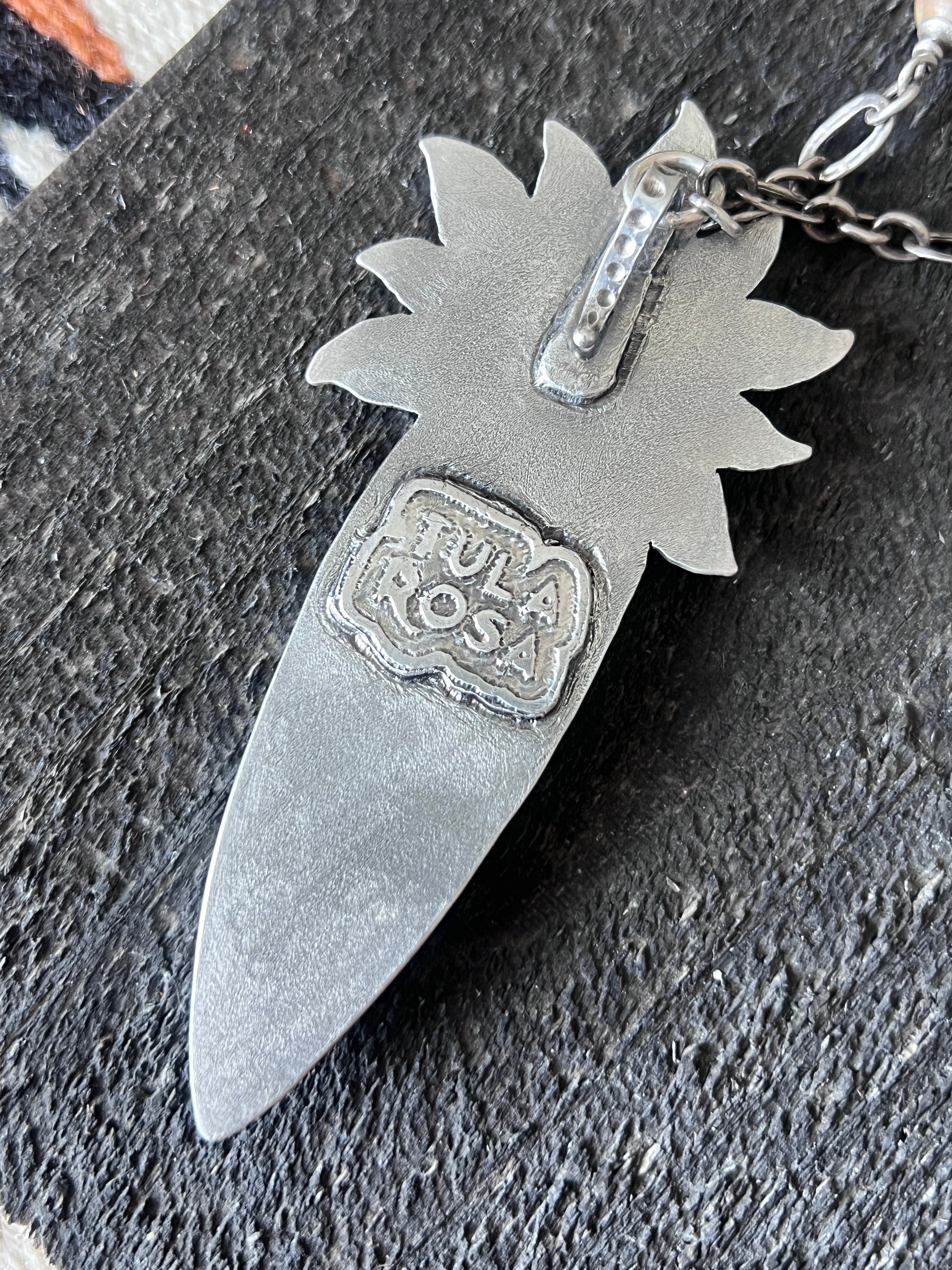 Tularosa Rosary Style Sterling Silver, Red Creek Jasper and Carnelian Sun Fire Necklace