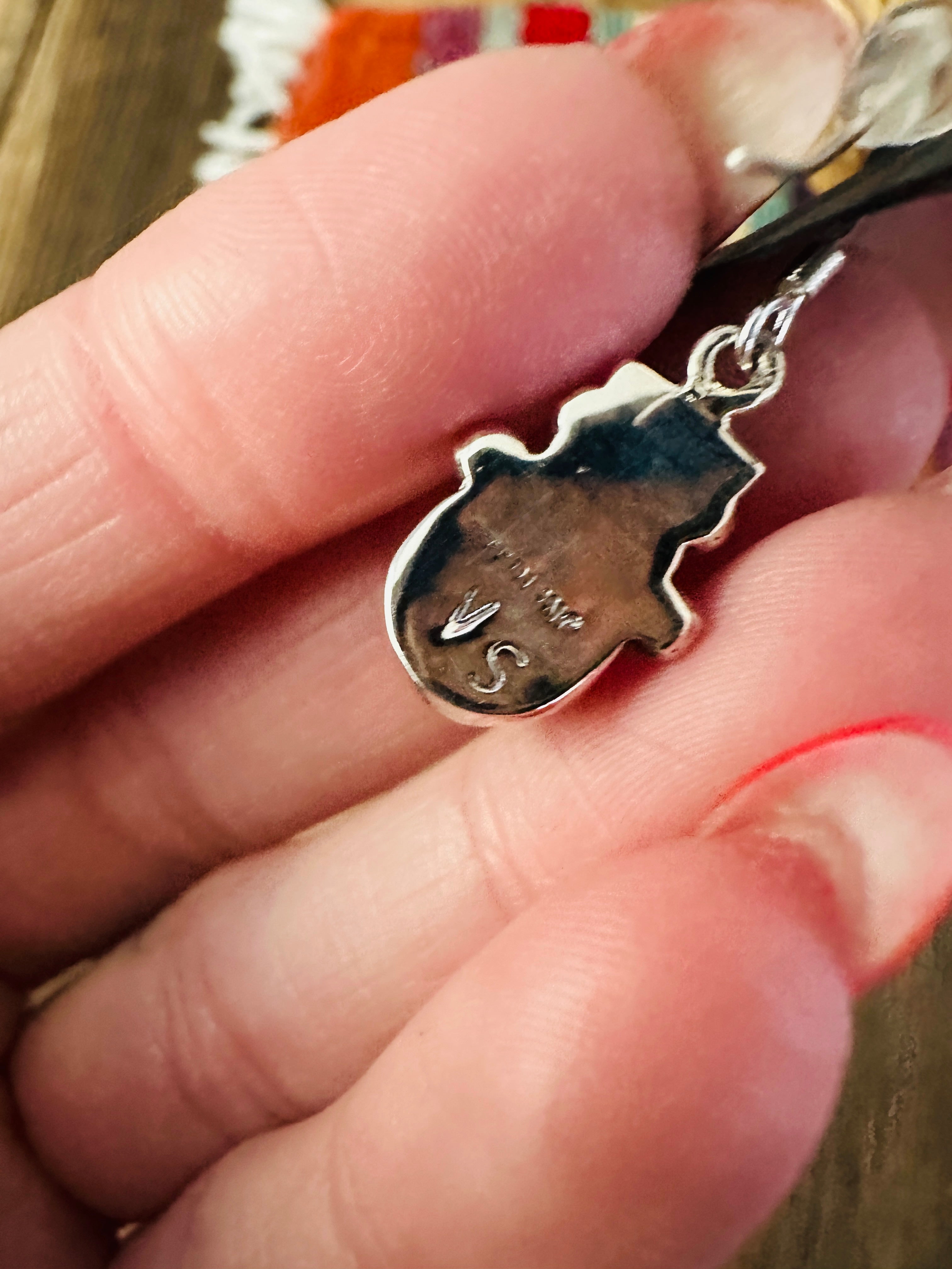 Handcrafted Lapis & Sterling Silver Dangle Earrings