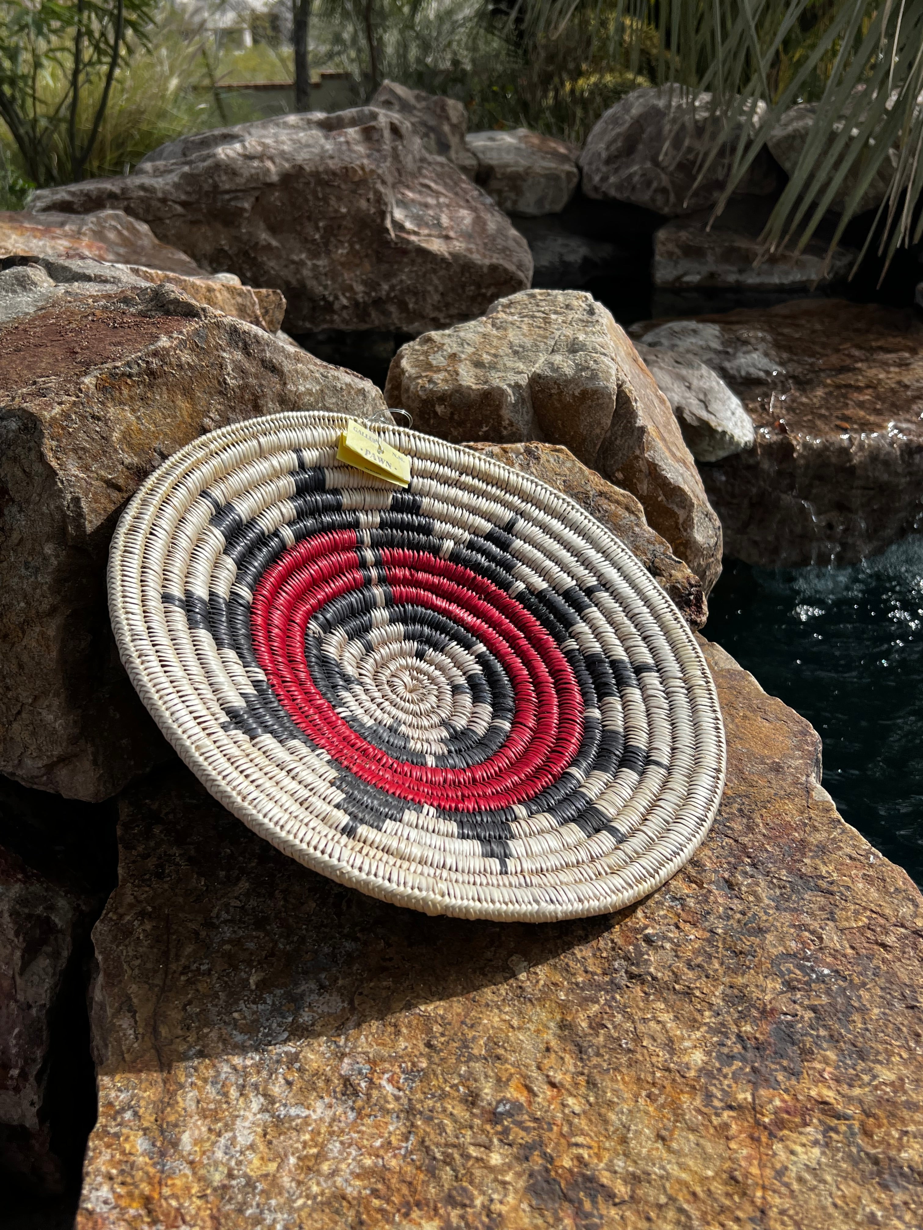 Old Pawn Handcrafted Woven Basket #4