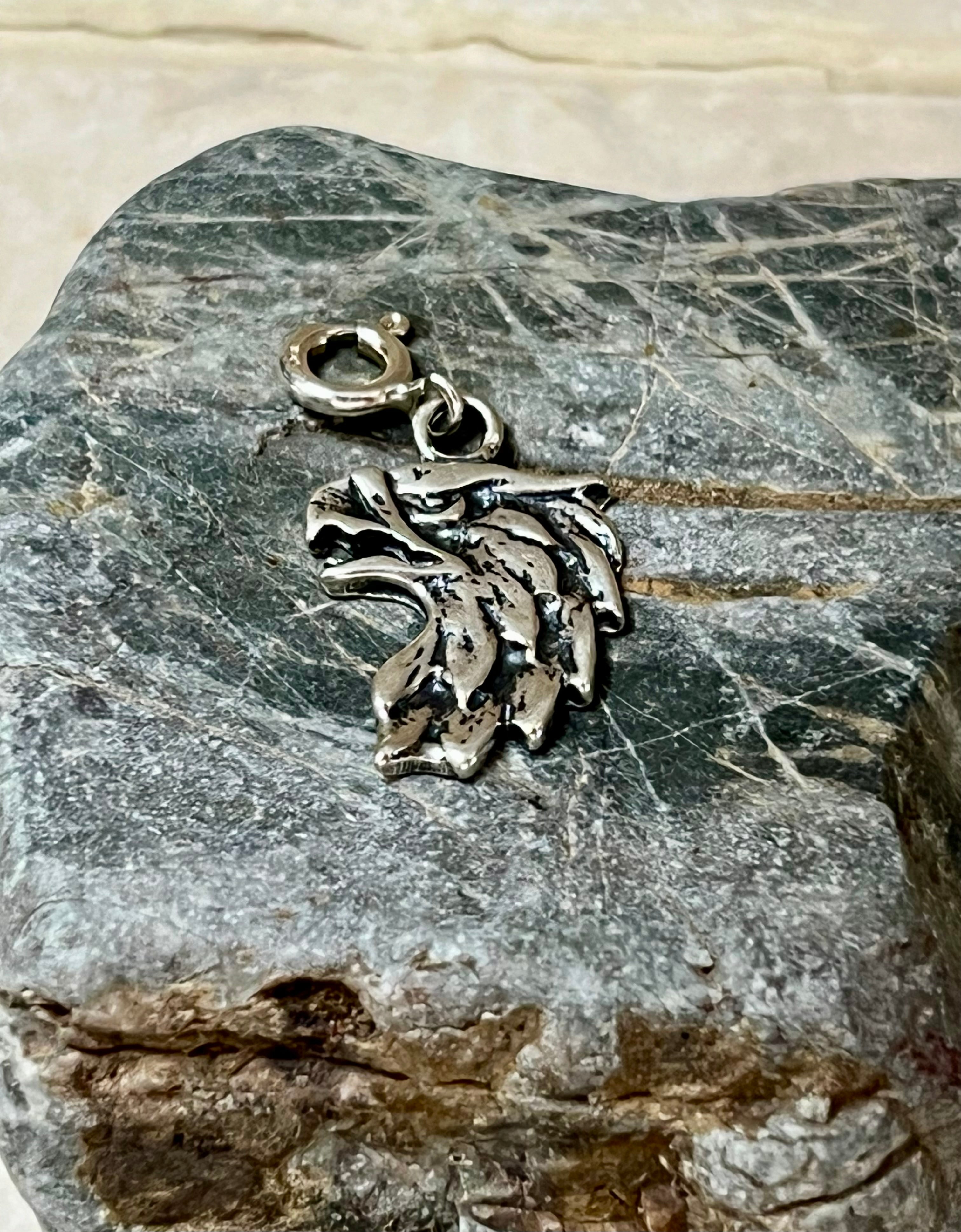 Hand Crafted Sterling Silver Eagle Charm