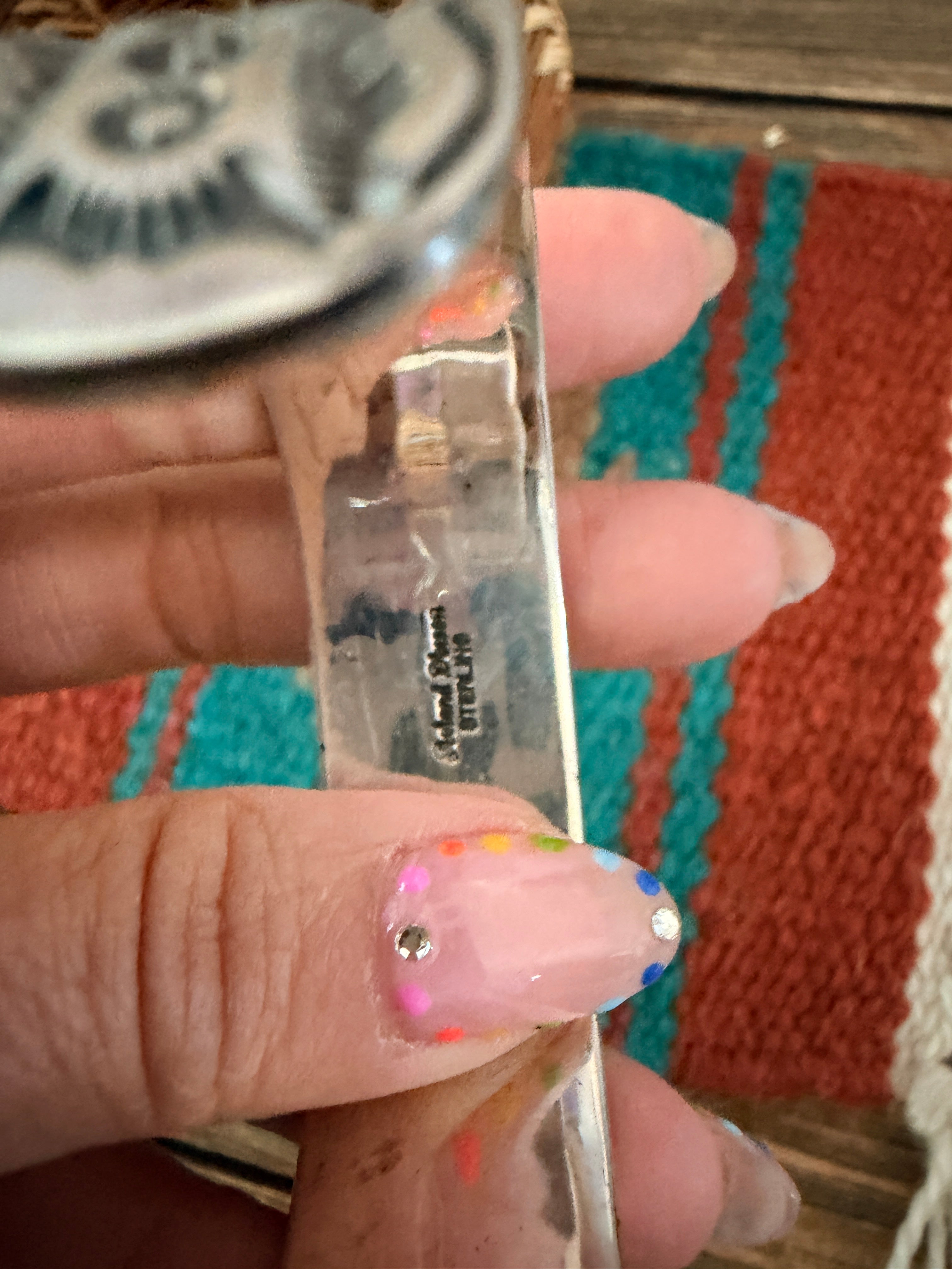 Handcrafted Sterling Silver Cuff Bracelet by Roland Dixson
