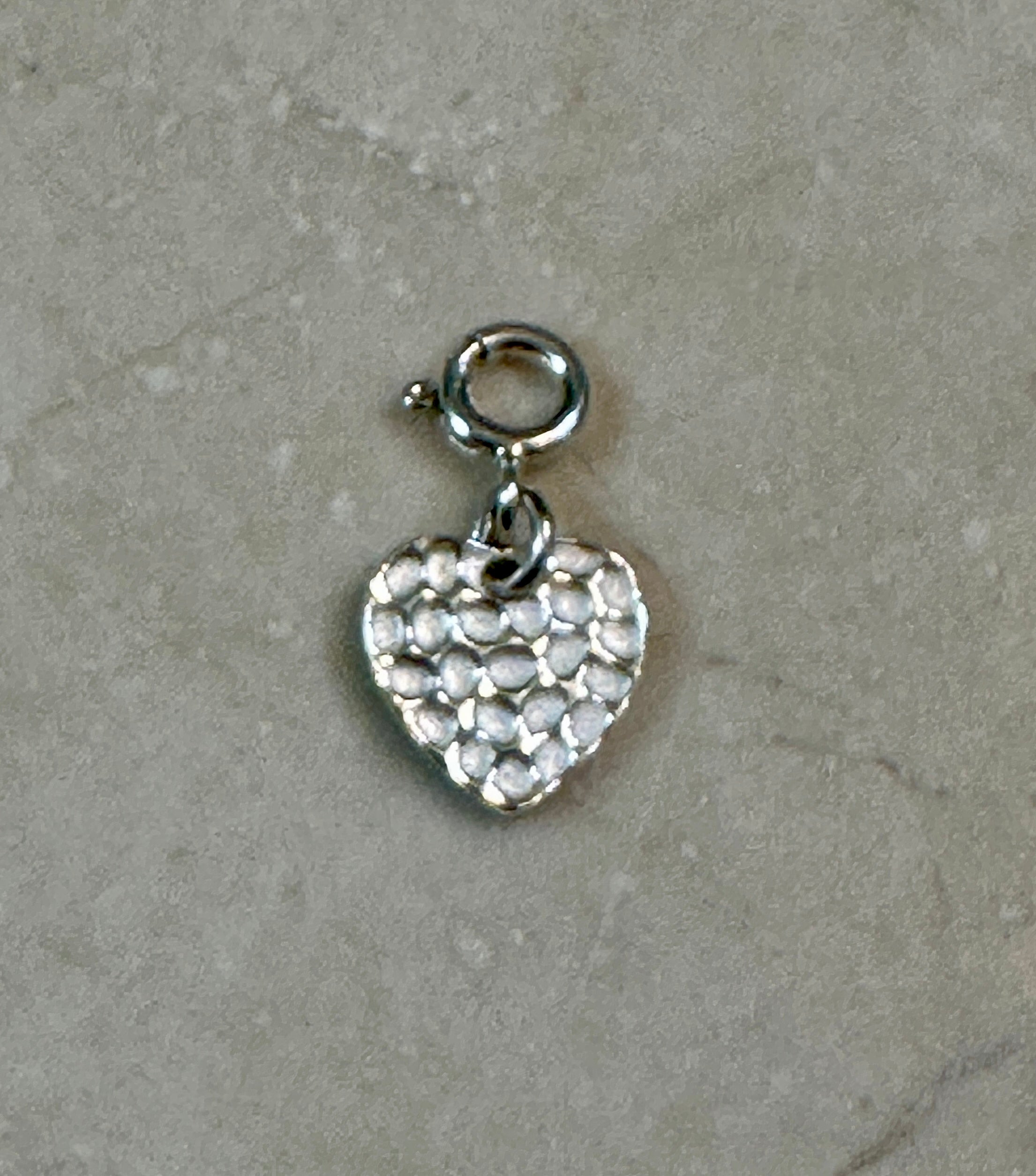 Sterling Silver Heart Charm