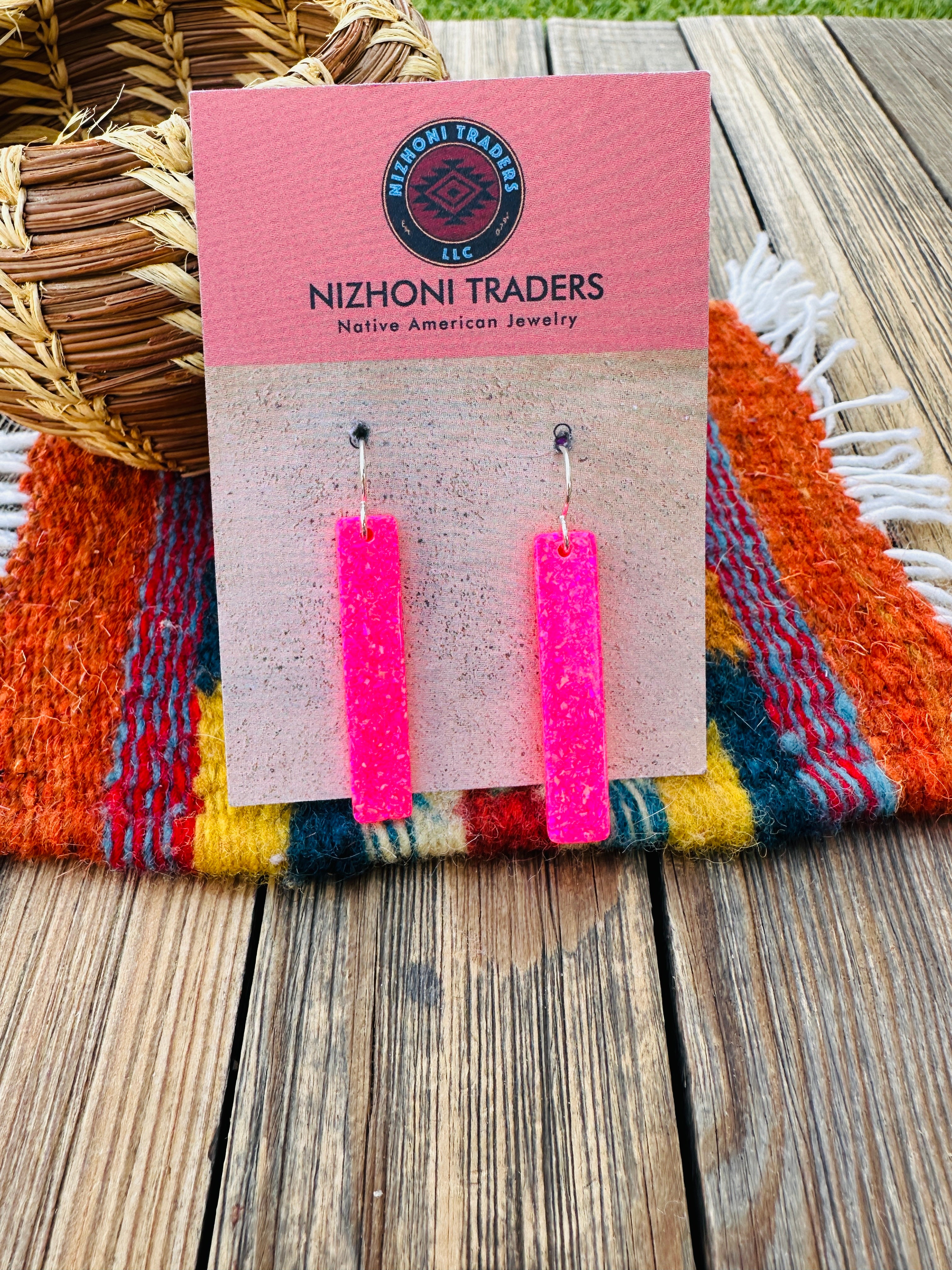 Handcrafted Sterling Silver & Dangle Earrings