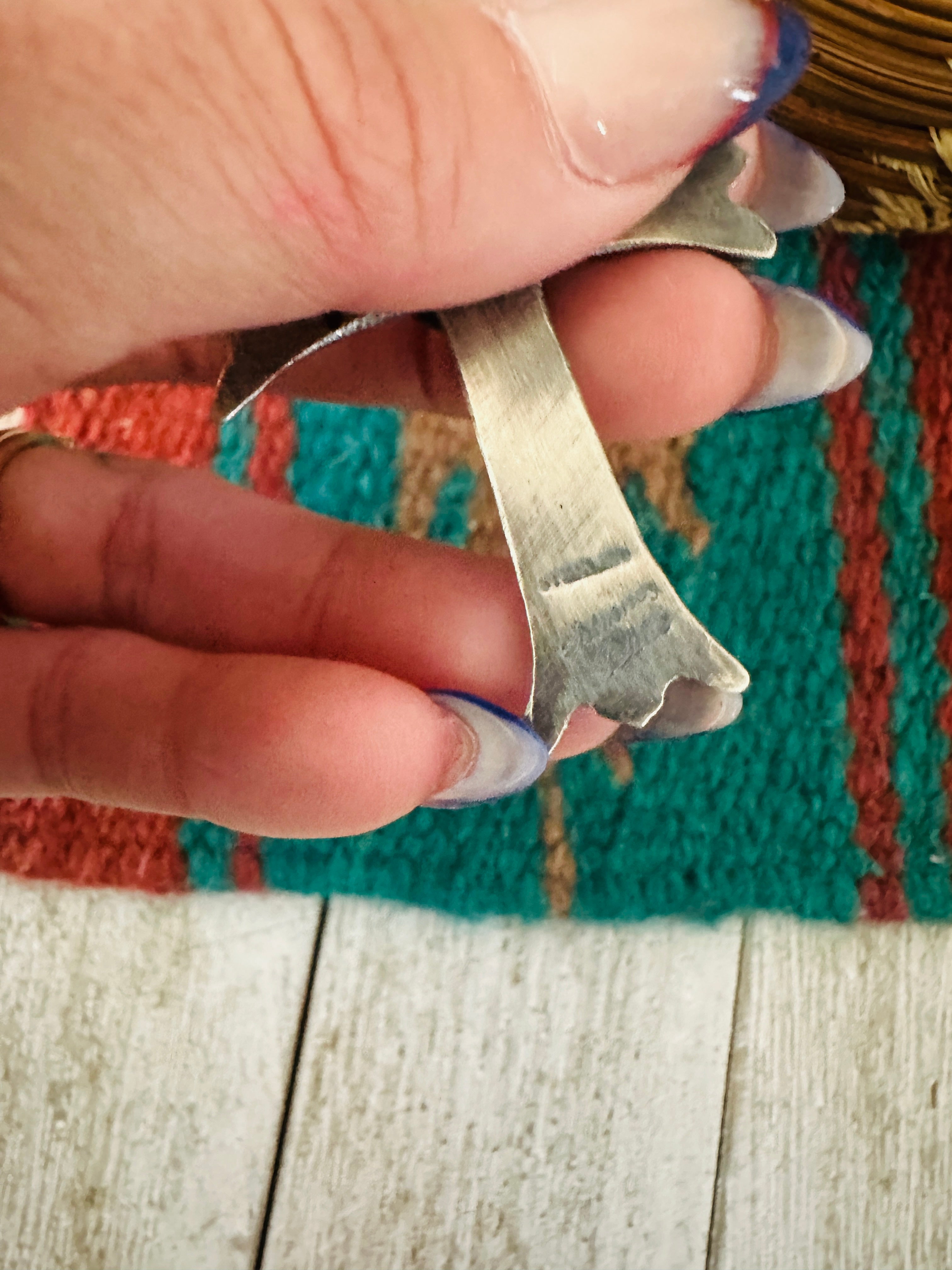 Handcrafted Sterling Silver Star Cross Pendant by Chimney Butte