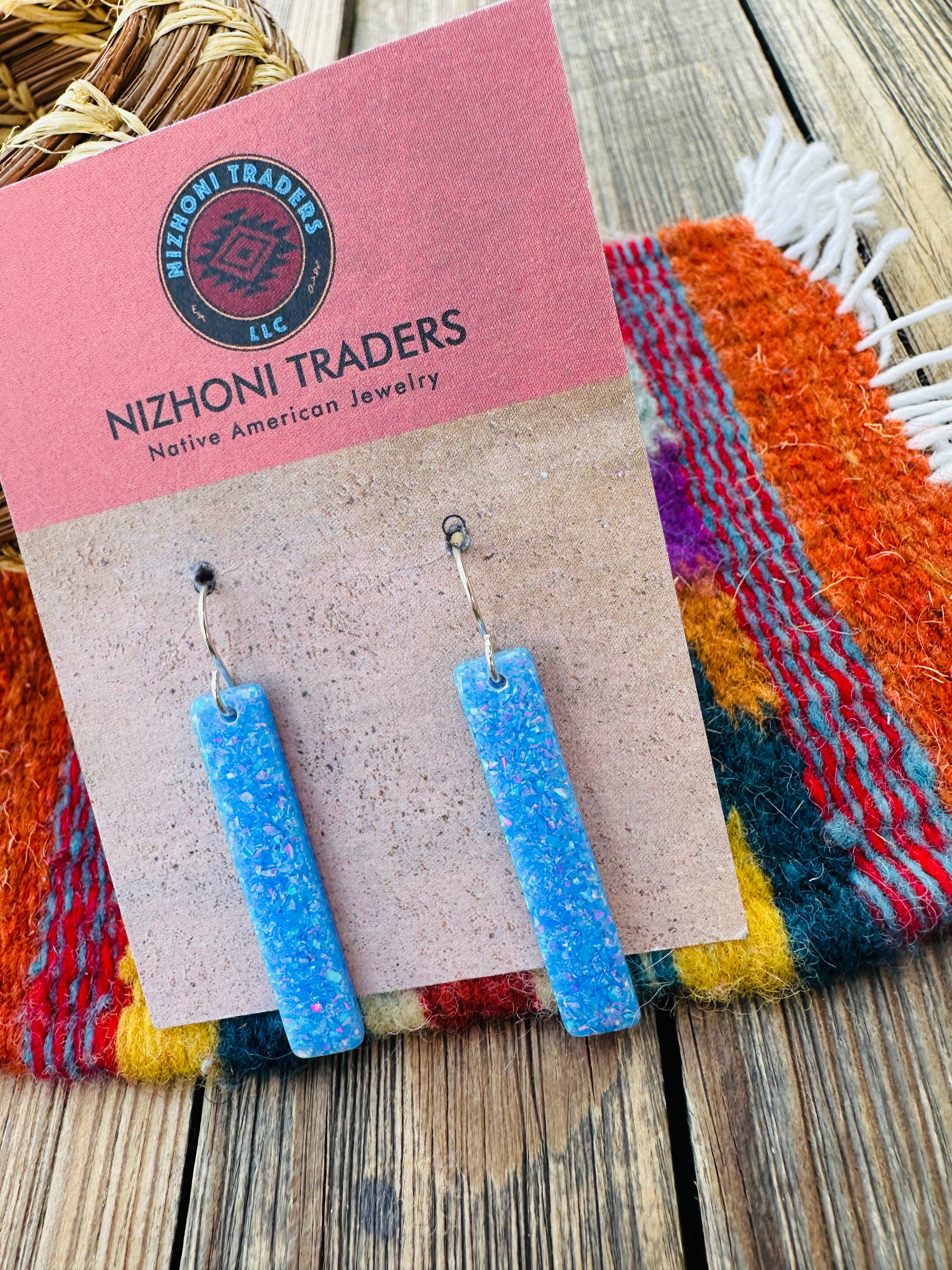 Handcrafted Sterling Silver & Dangle Earrings