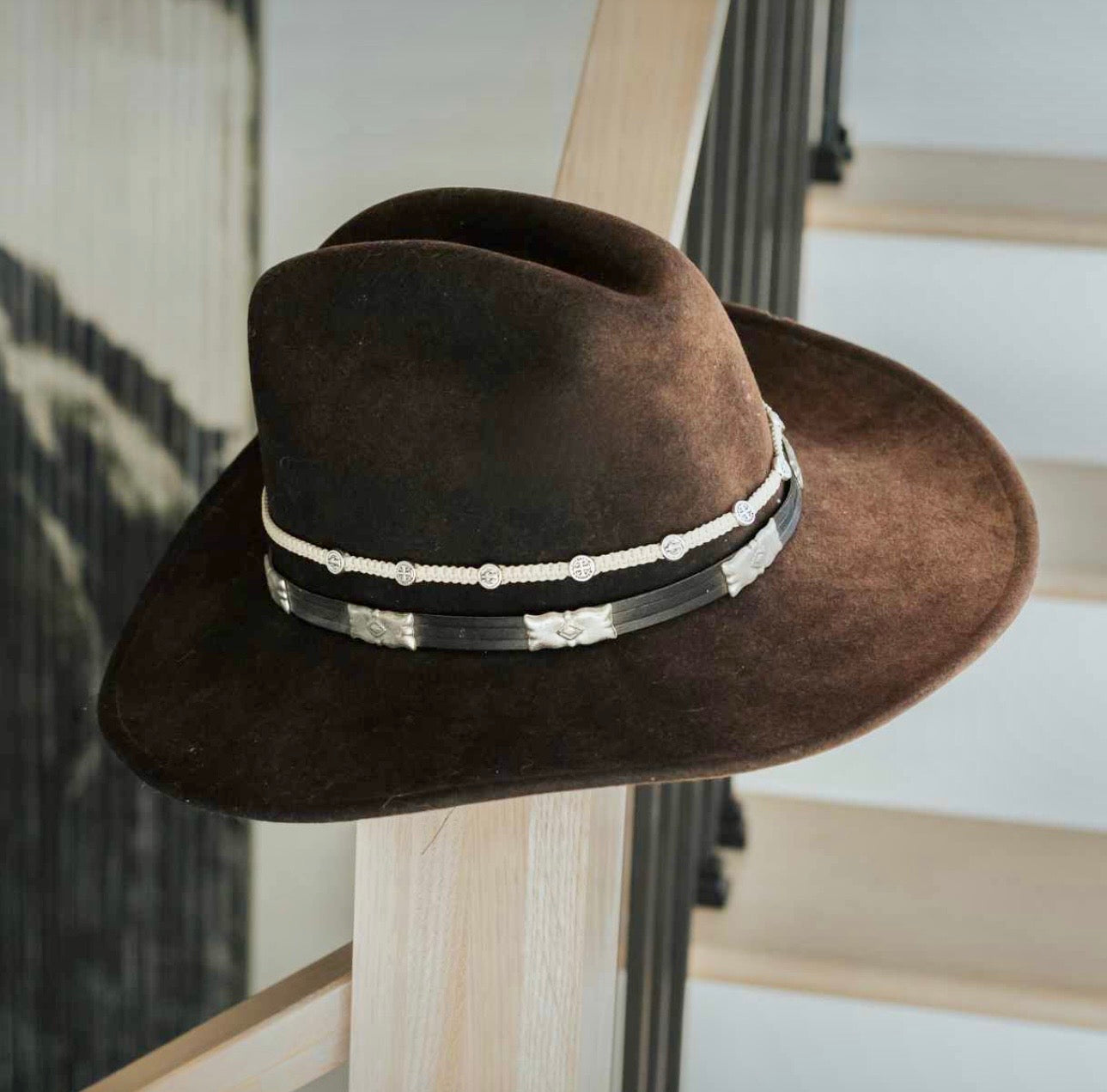 Band of Blessings Hat Band (Tan)