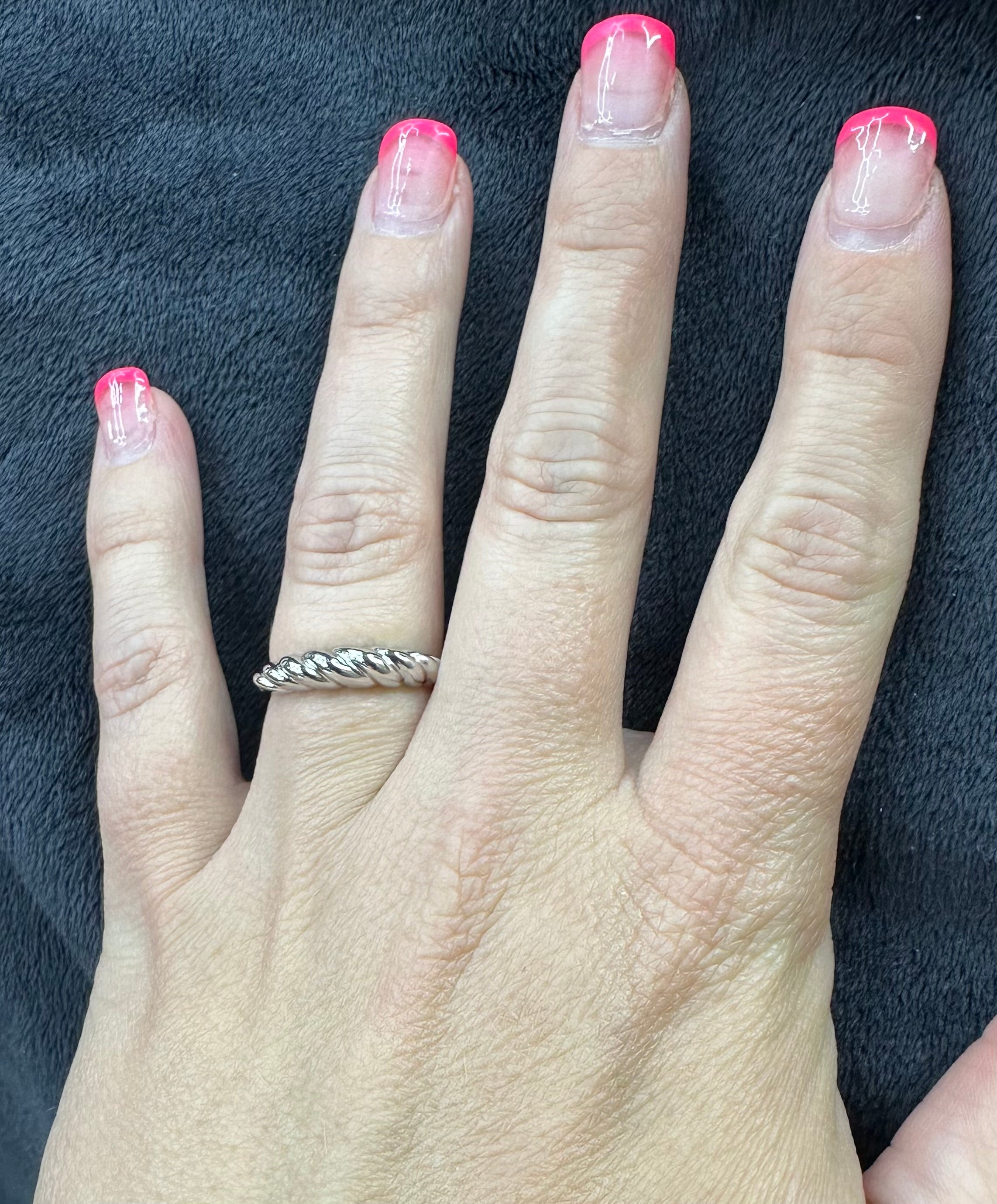 Sterling Silver Graham Twist Band Ring