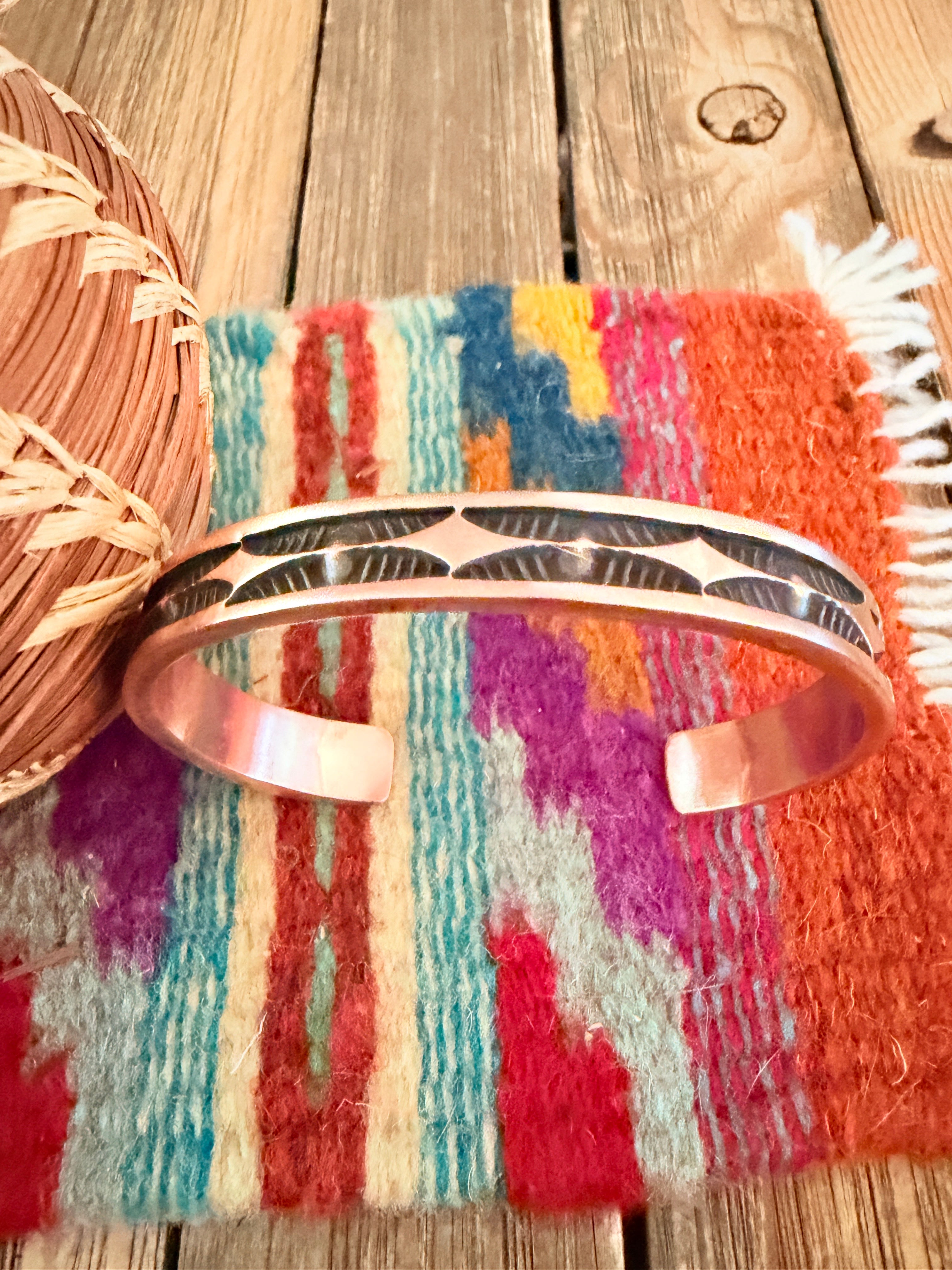 Handcrafted Copper Cuff Bracelet Jake Tahe
