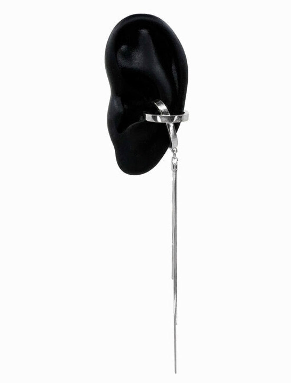 Sterling Silver X-Nova Right Ear Cuff