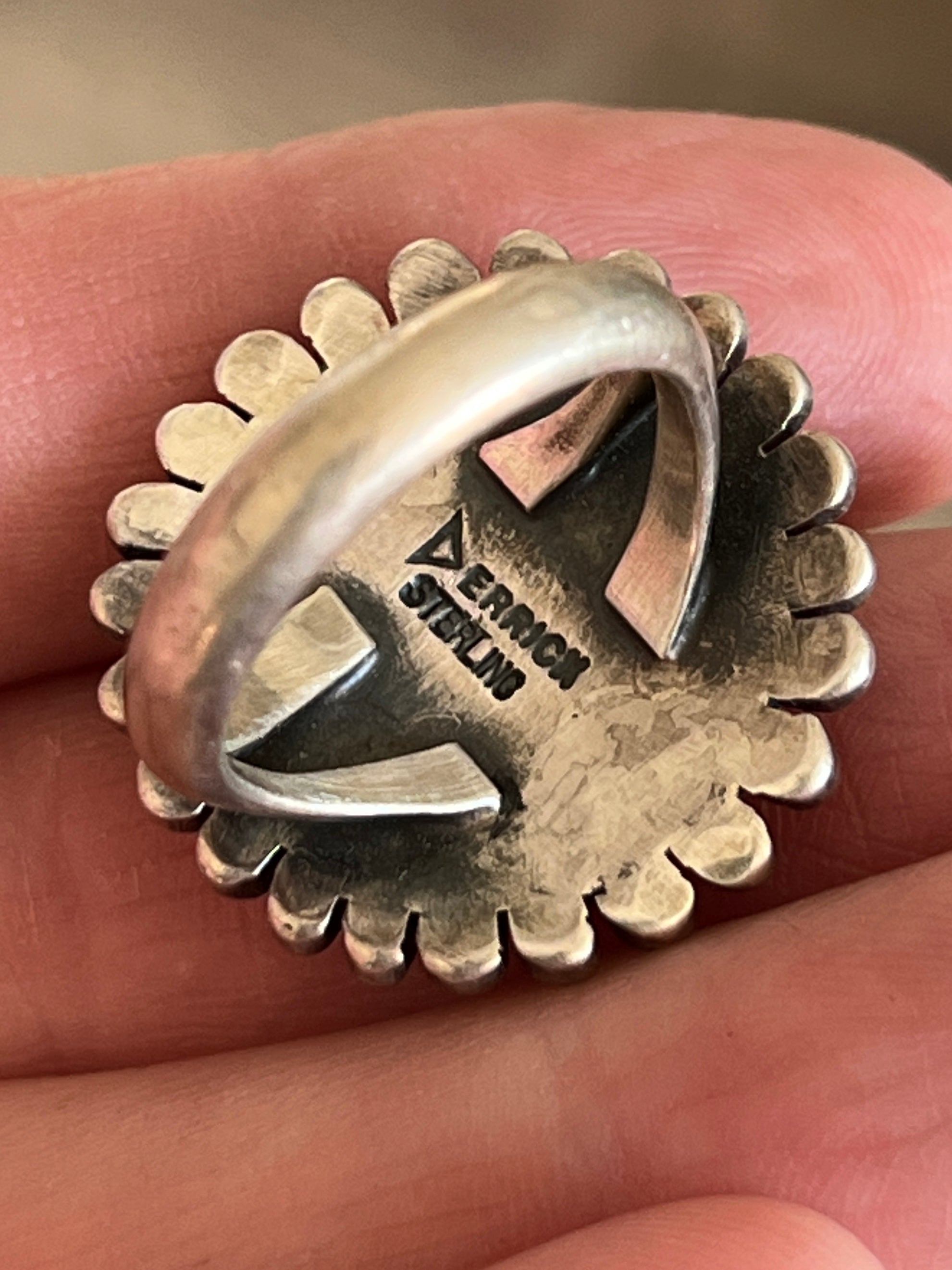 Handcrafted Sterling Silver Ingot Star Ring by Derrick Gordon