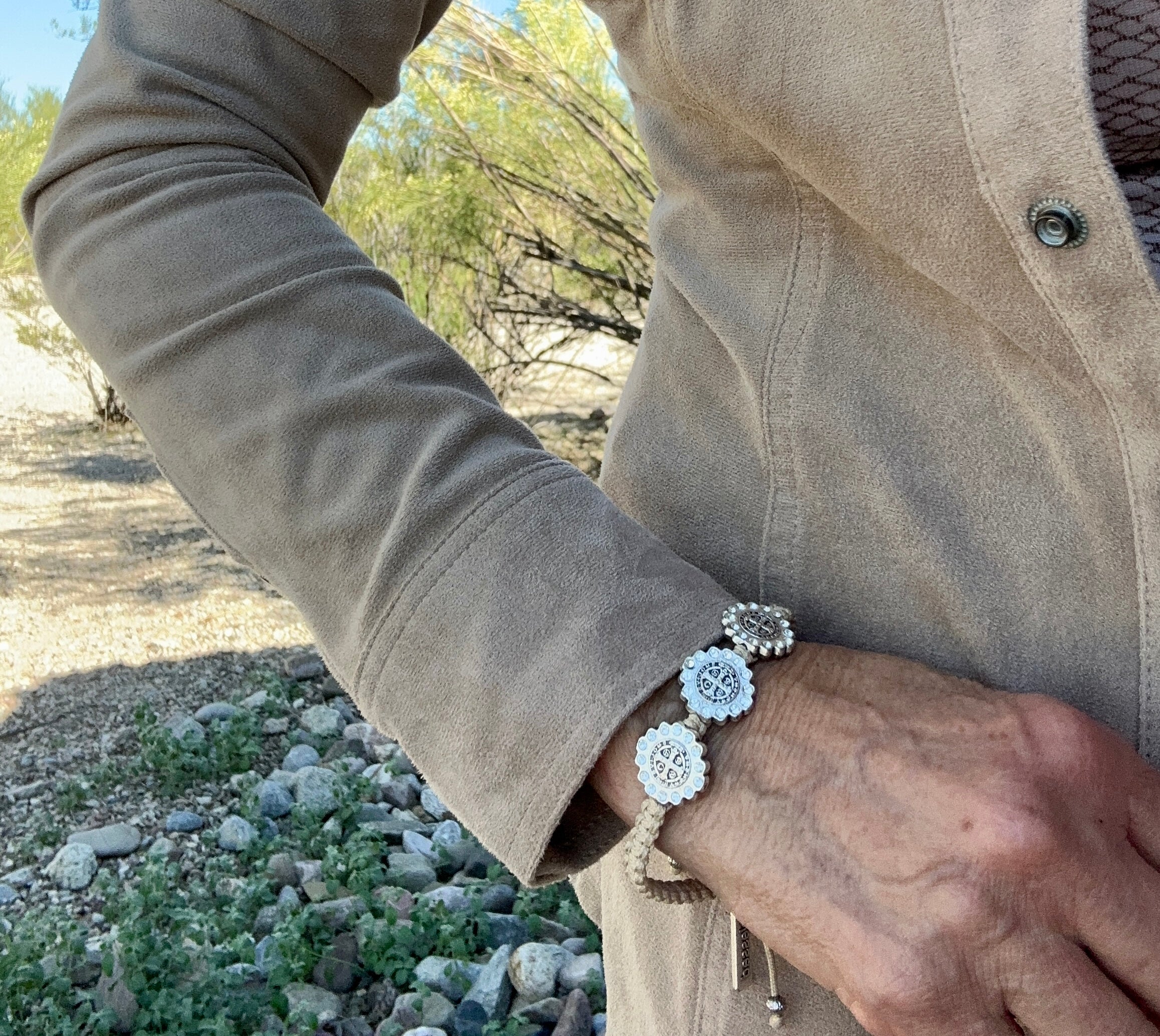 Blessed Brilliance Trinity Bracelet