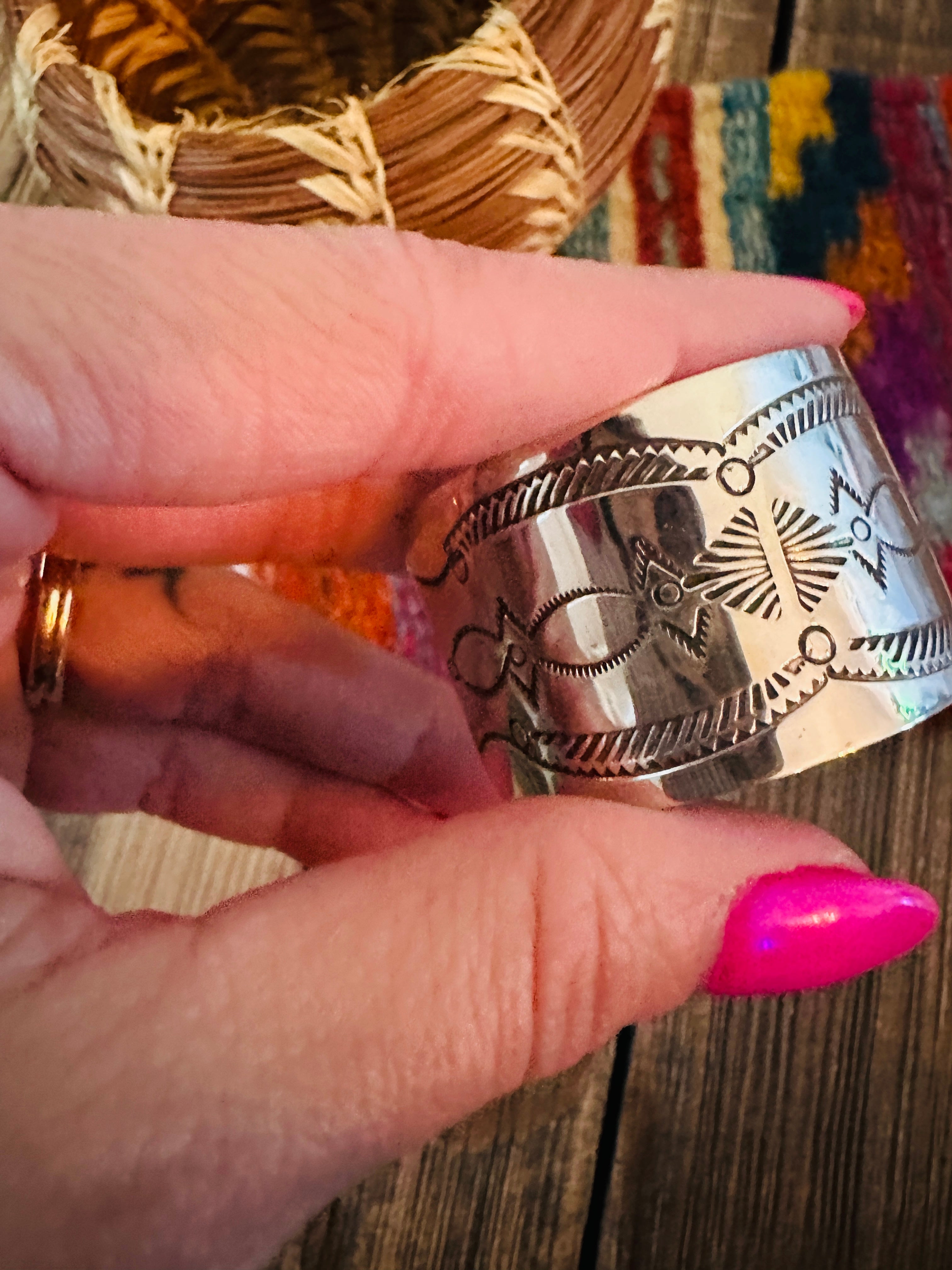 Handcrafted Sterling Silver Hair Barrette