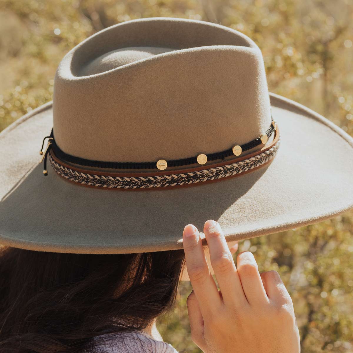 Band of Blessings Hat Band (Brown)