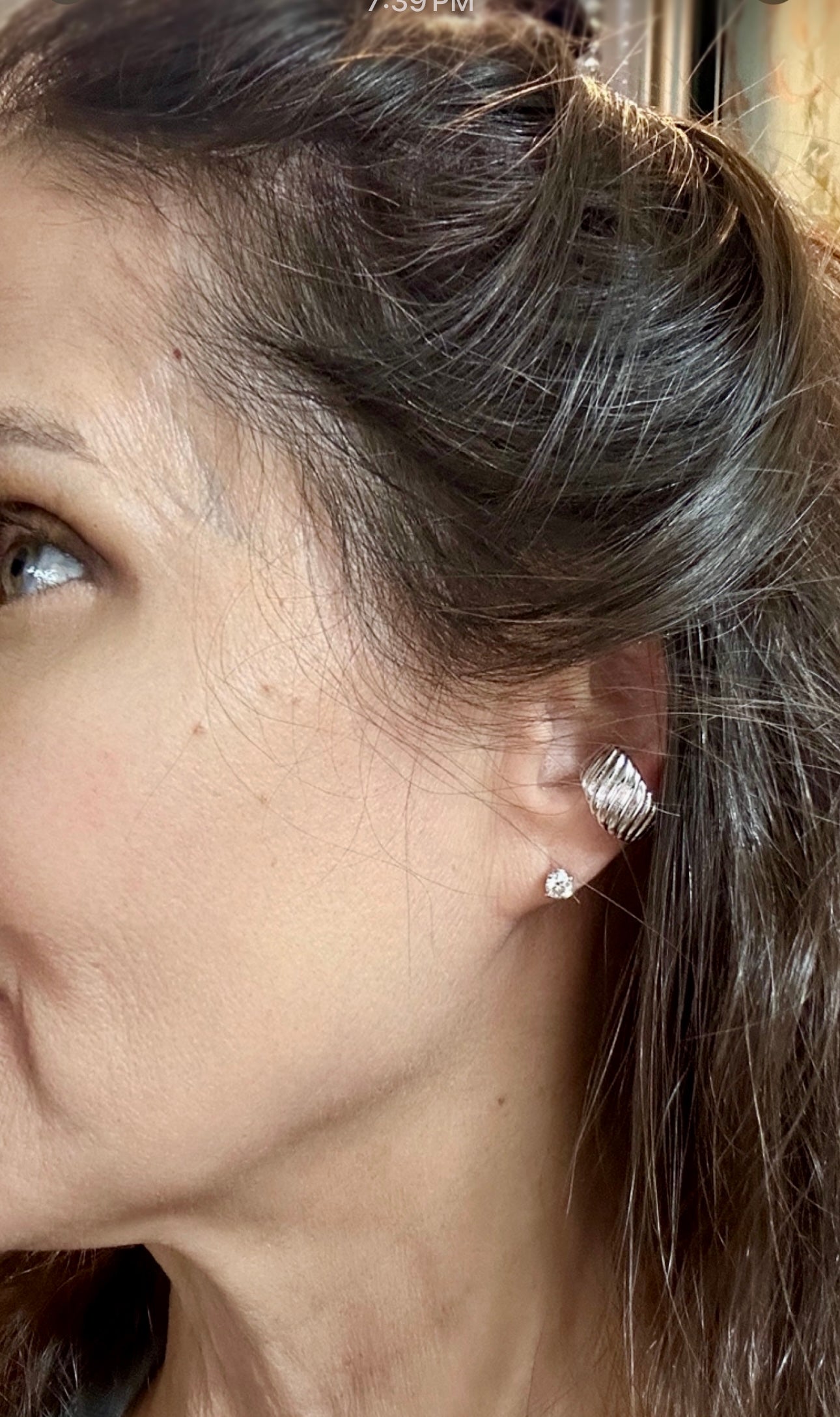 Beth Twisted Croissant Ear Cuff