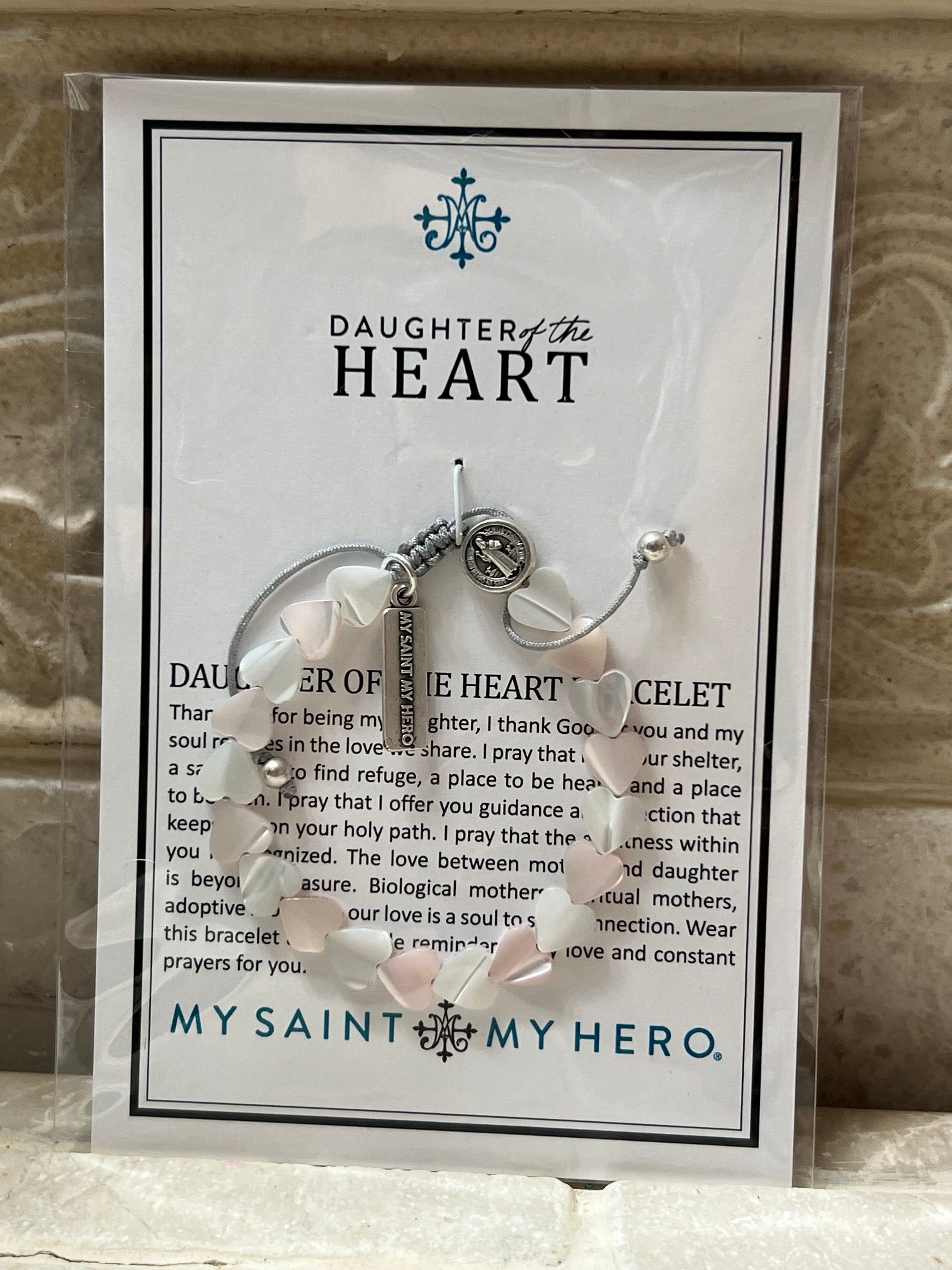 Daughter Of The Heart Blessed Bracelet