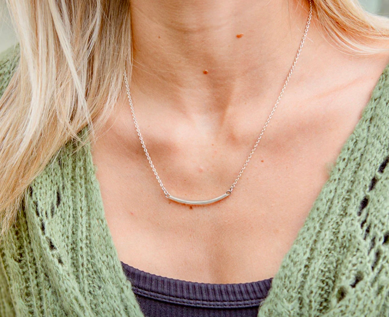 Petite Tube Necklace