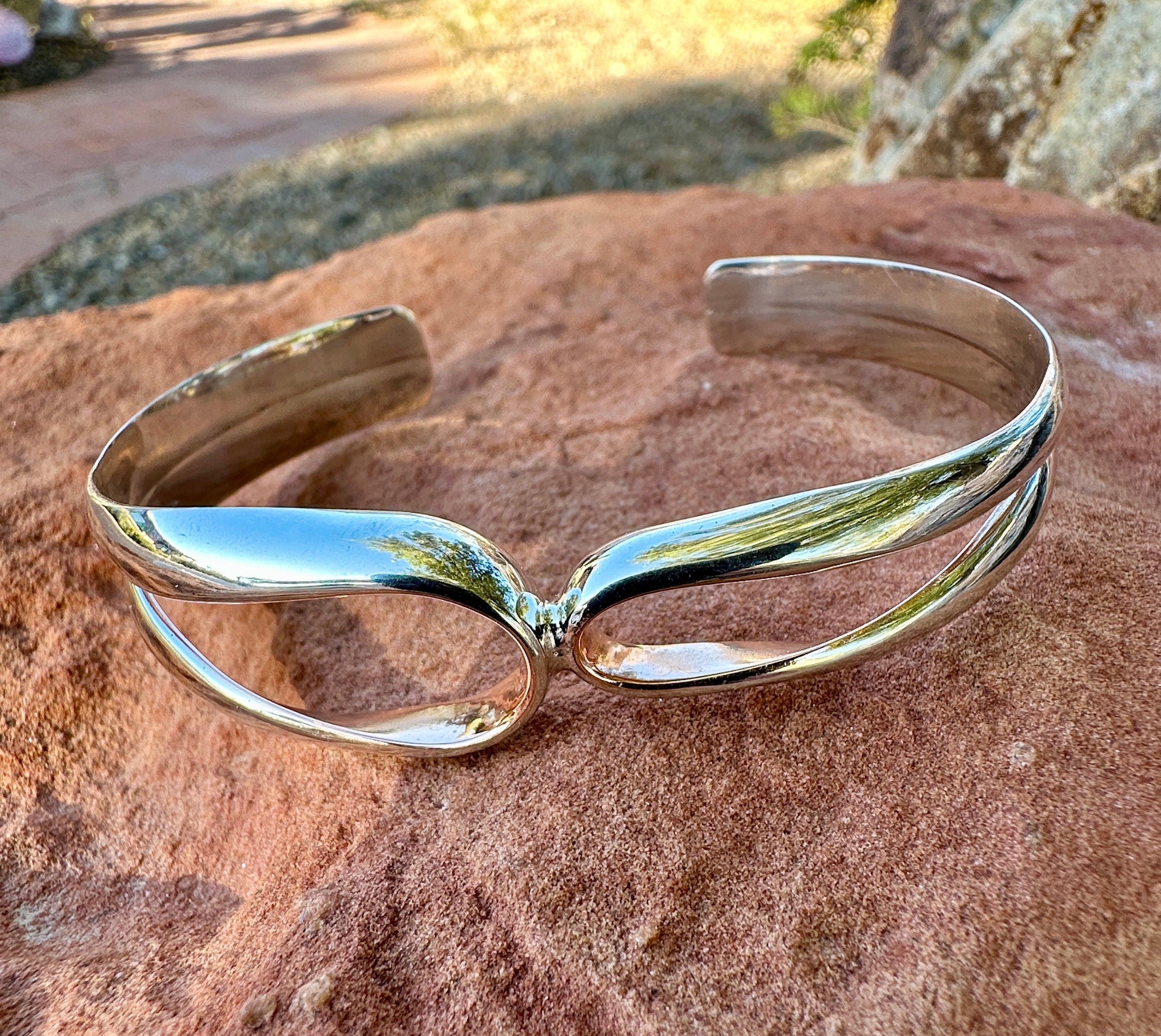 Sterling Silver & Copper Casados Cuff Bracelet