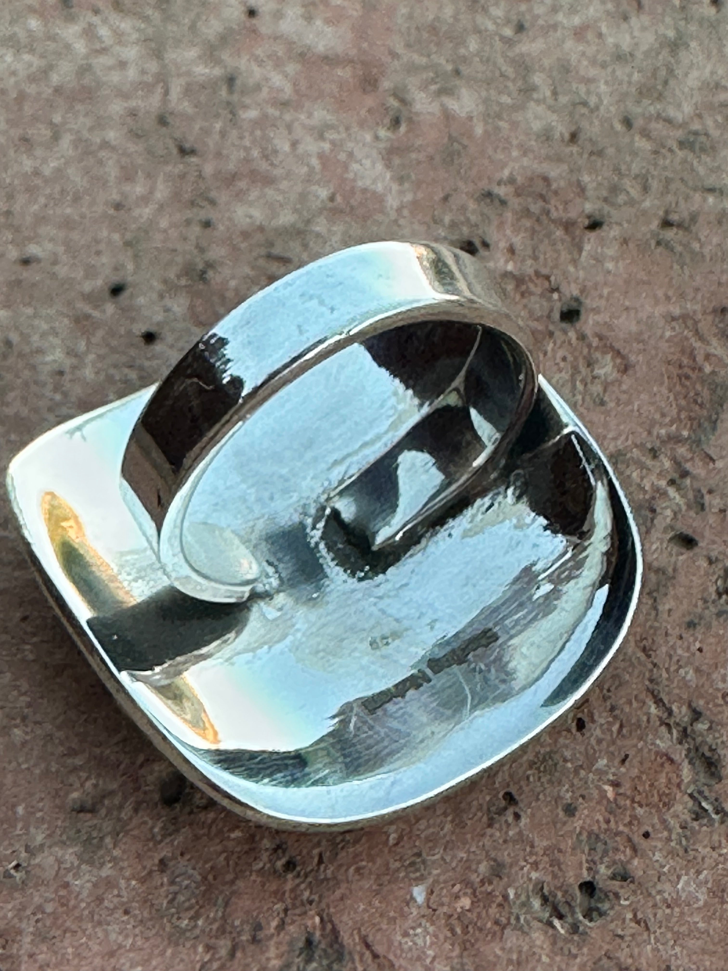 Handmade Sterling Silver 6mm Ball Ring Adjustable
