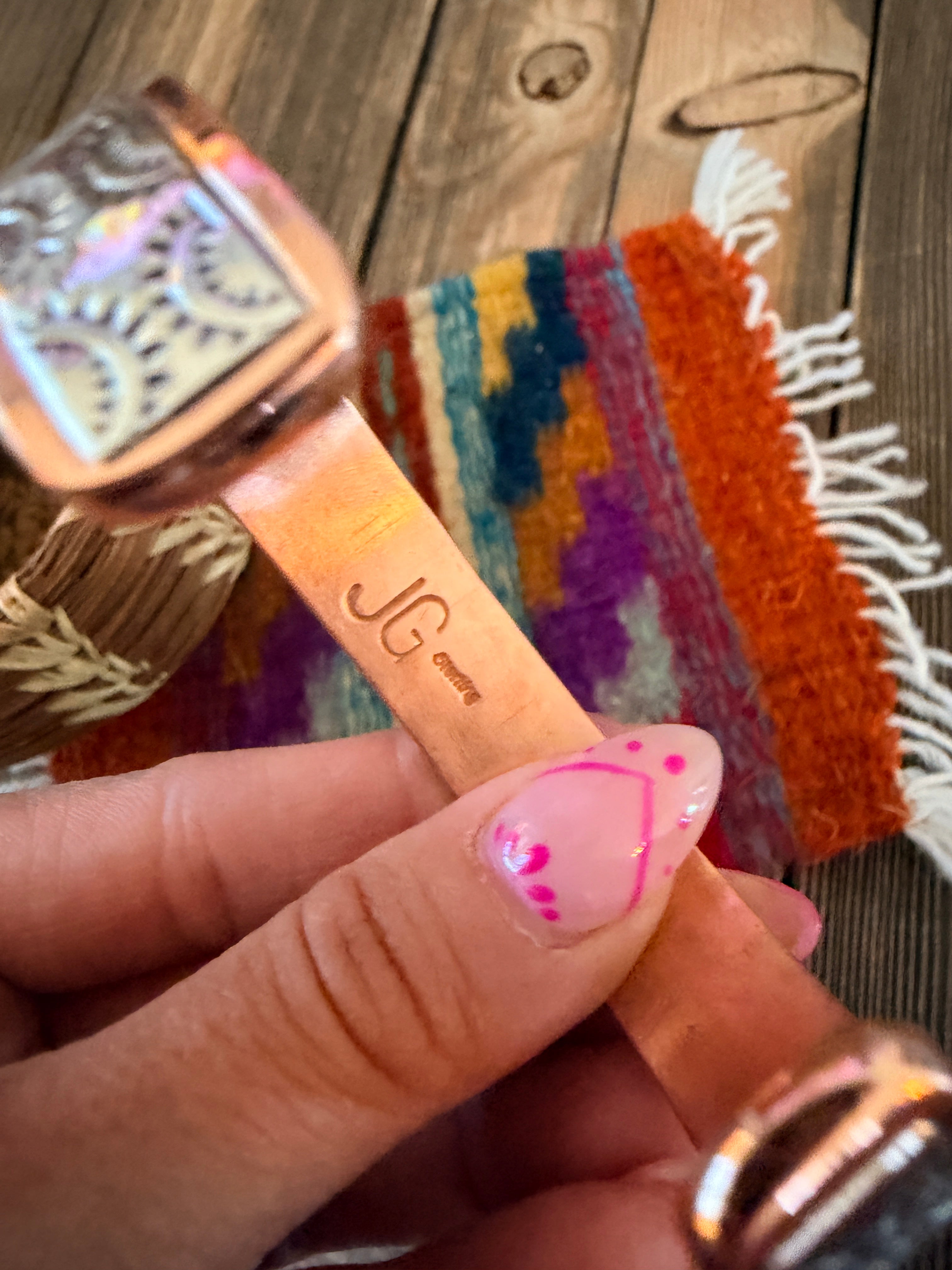 Handcrafted Copper & Sterling Silver Cuff Bracelet